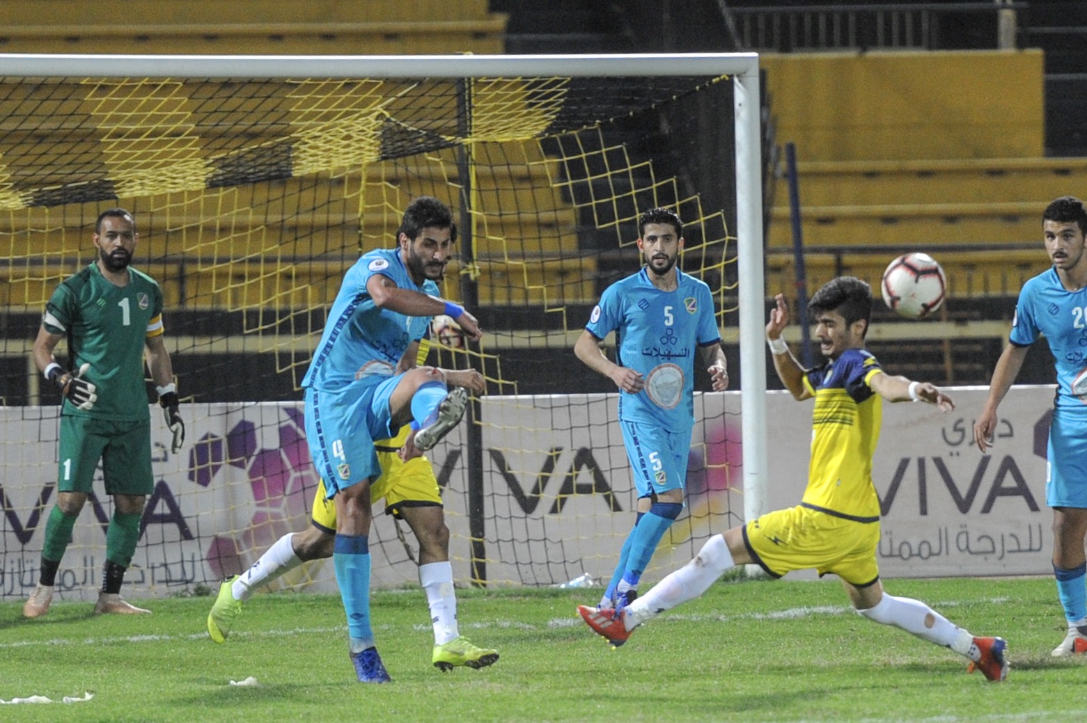 Salmiya had to go to extra time against Sahel to win the game