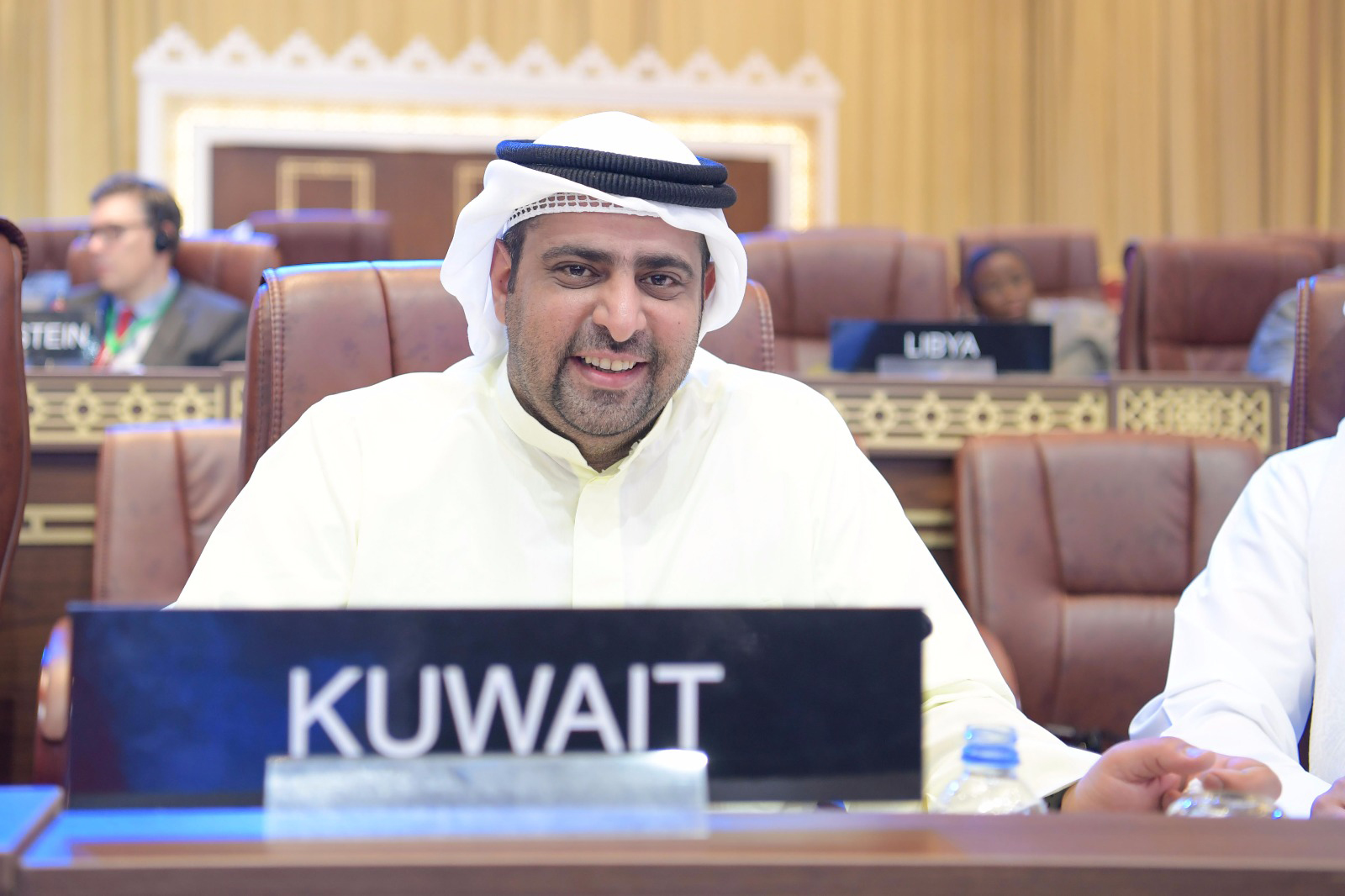 Undersecretary of the Kuwaiti Parliamentary caucus MP Rakan Al-Nisf