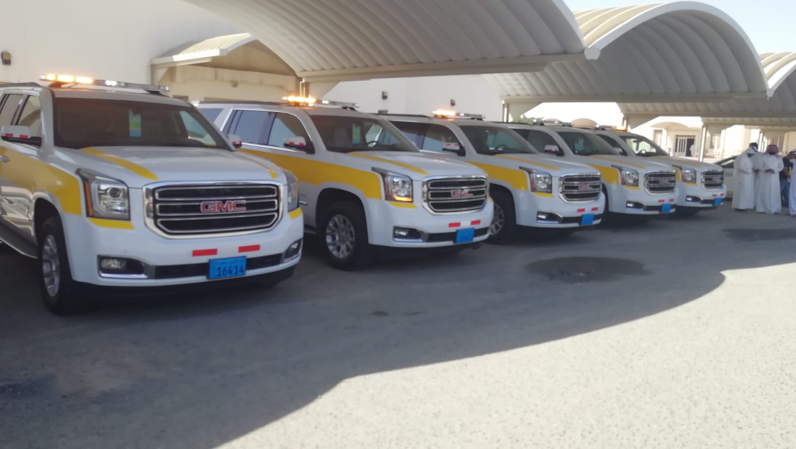 Some modern vehicles to transport corpses from hospitals and health centers to land and air borders