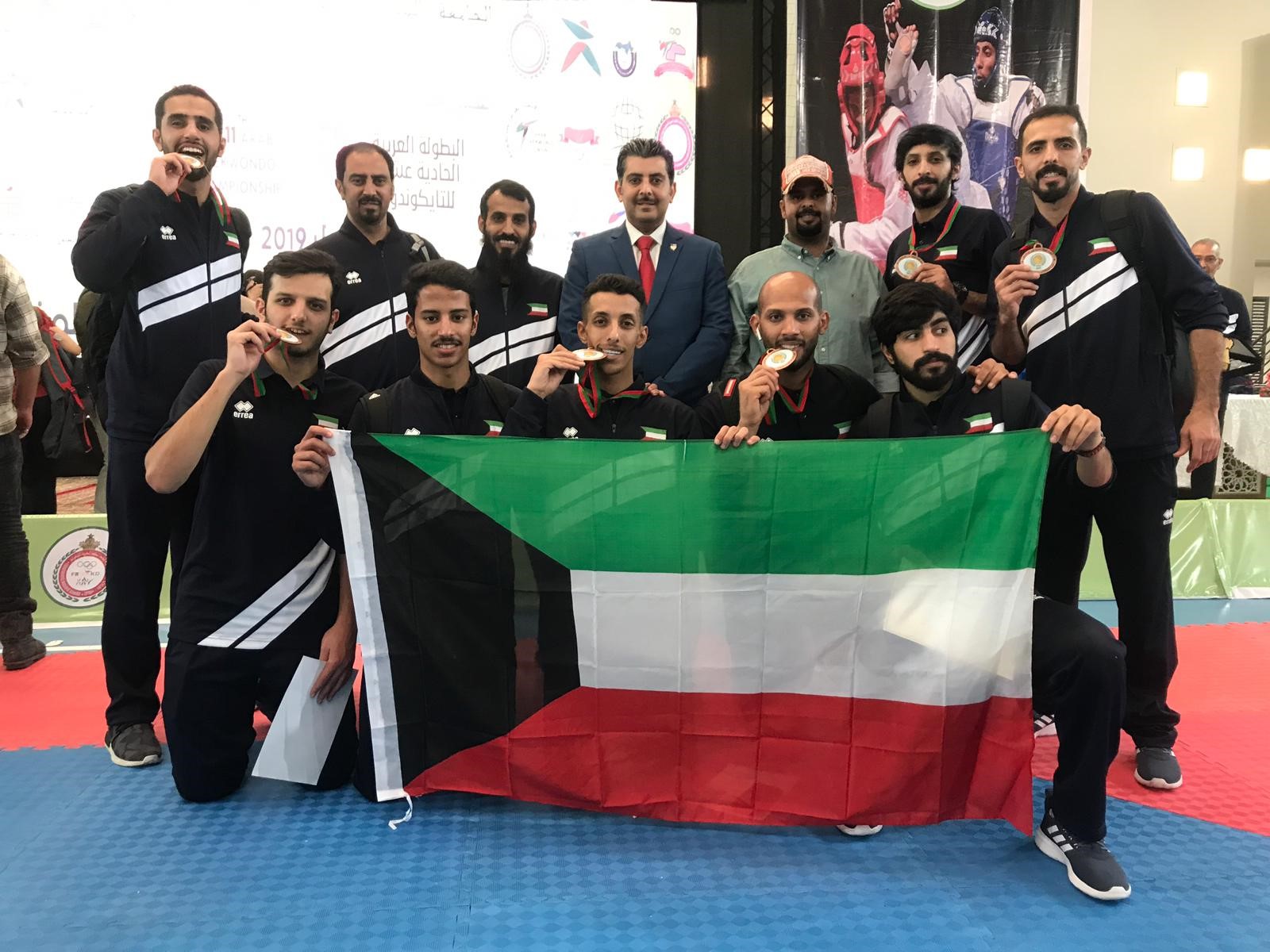 Kuwait wins six medals in Arab Taekwondo Championship