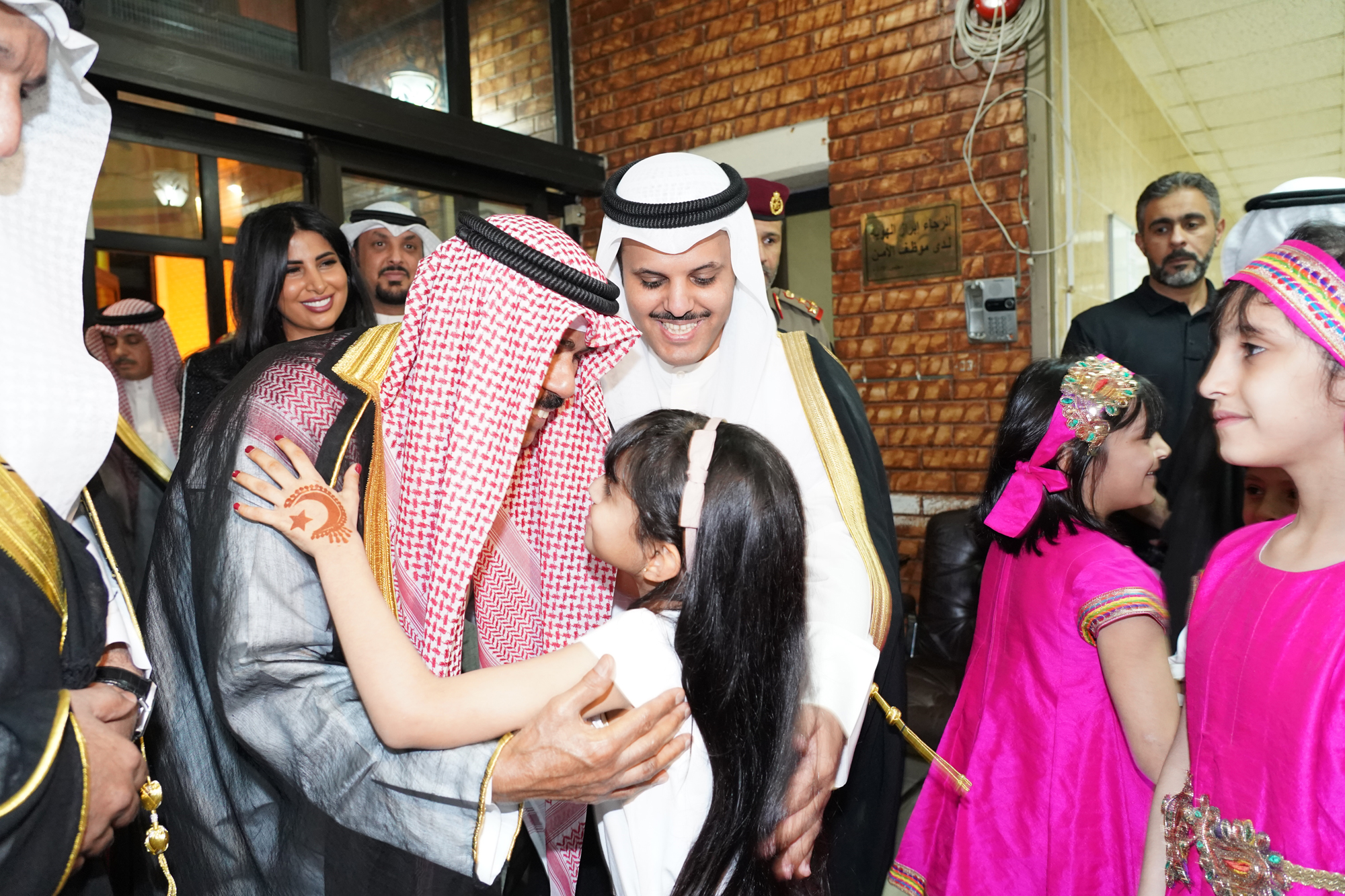 His Highness the Crown Prince visits Kuwait Blind Association