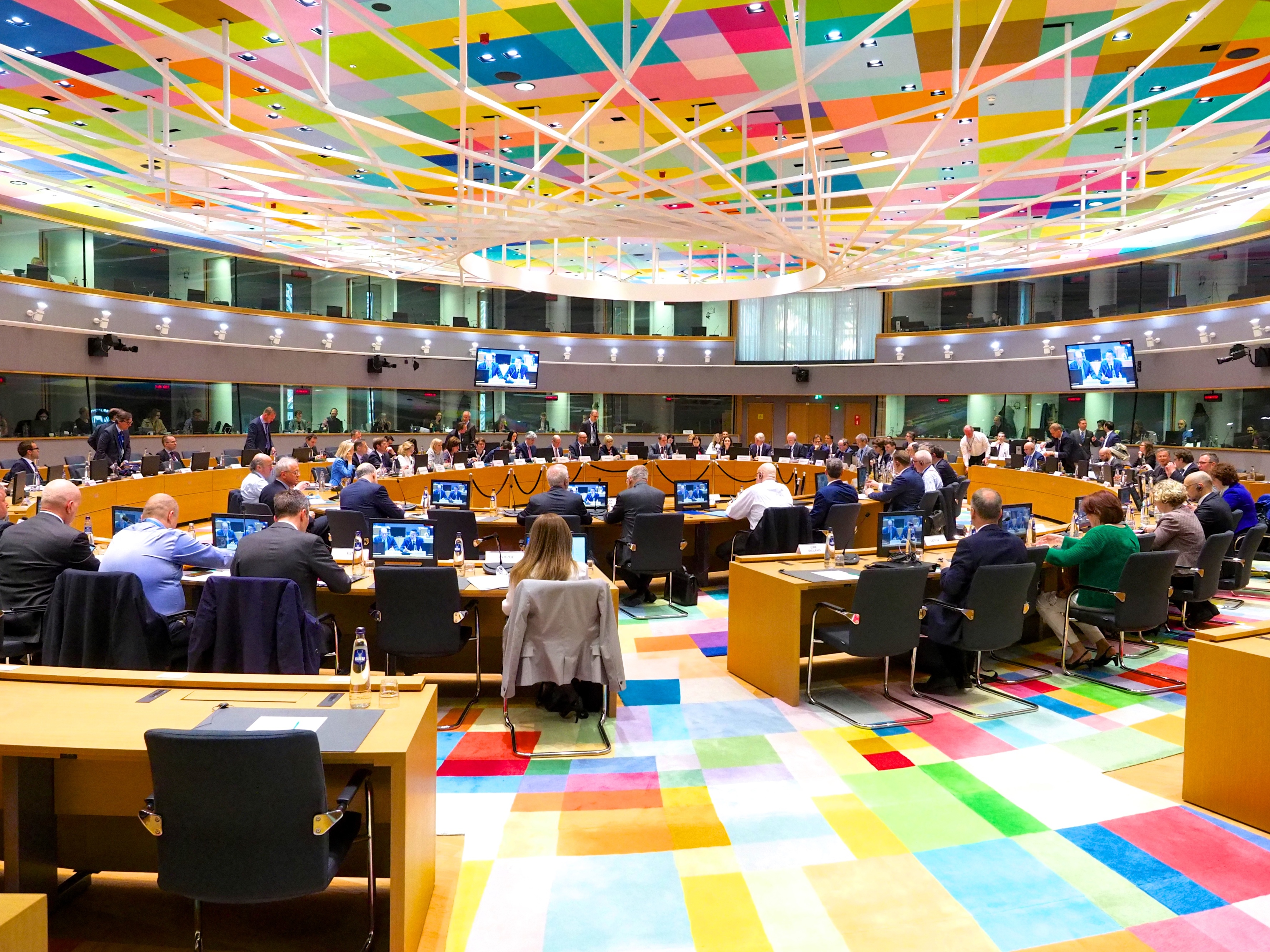 EU Economic and Finance Ministers meeting in Brussels