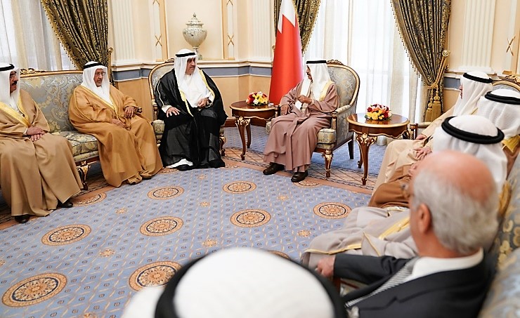 Le Premier ministre du Bahreïn, le prince Khalifa Ben Salmane.