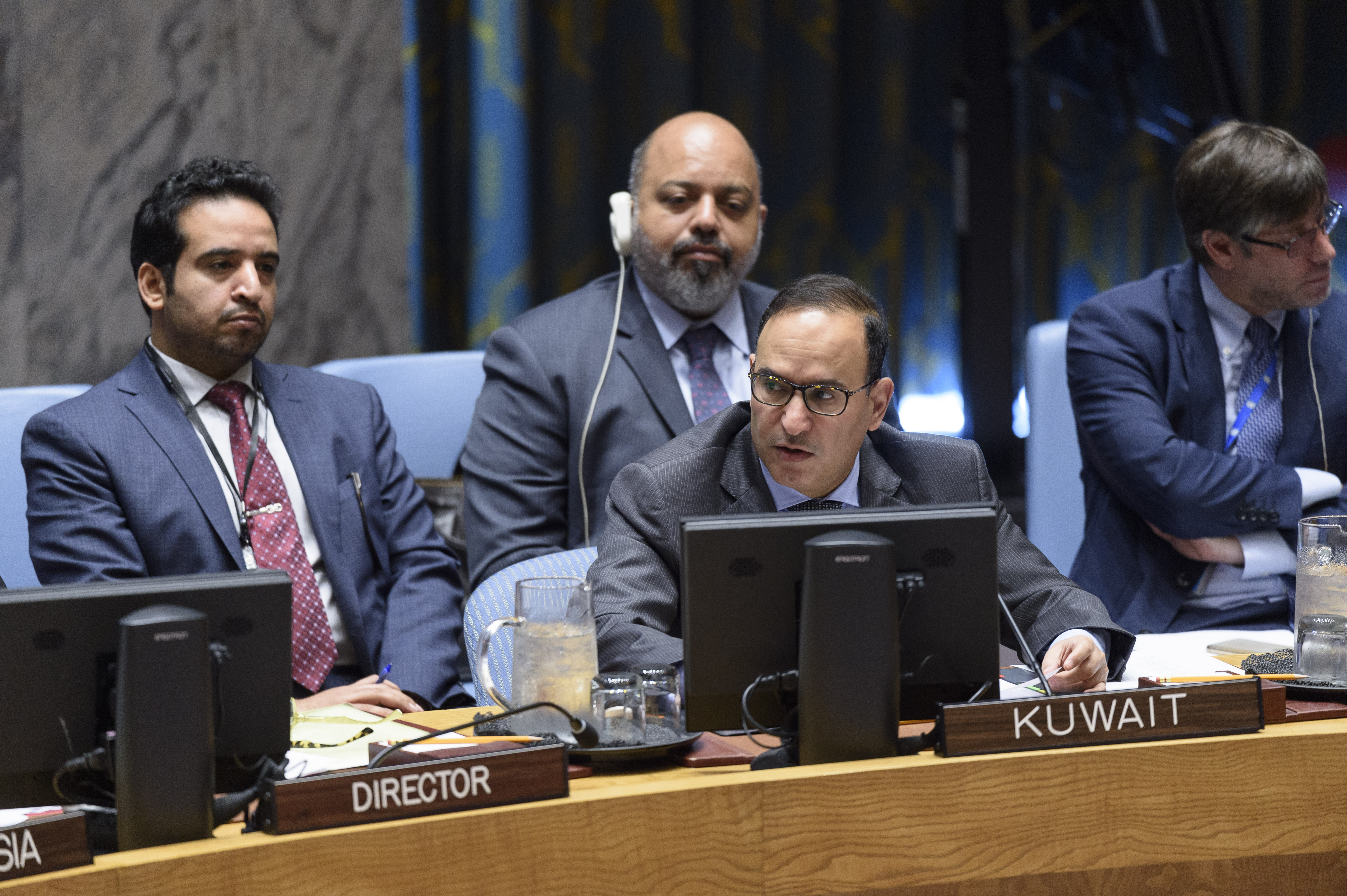 Kuwait Permanent Representative to UN Mansour Al-Otaibi