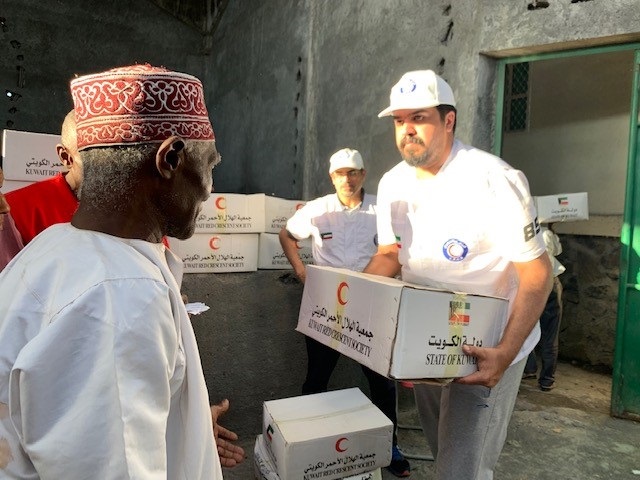 (KRCS) distributes aid for Comoros' cyclone Kenneth victims	