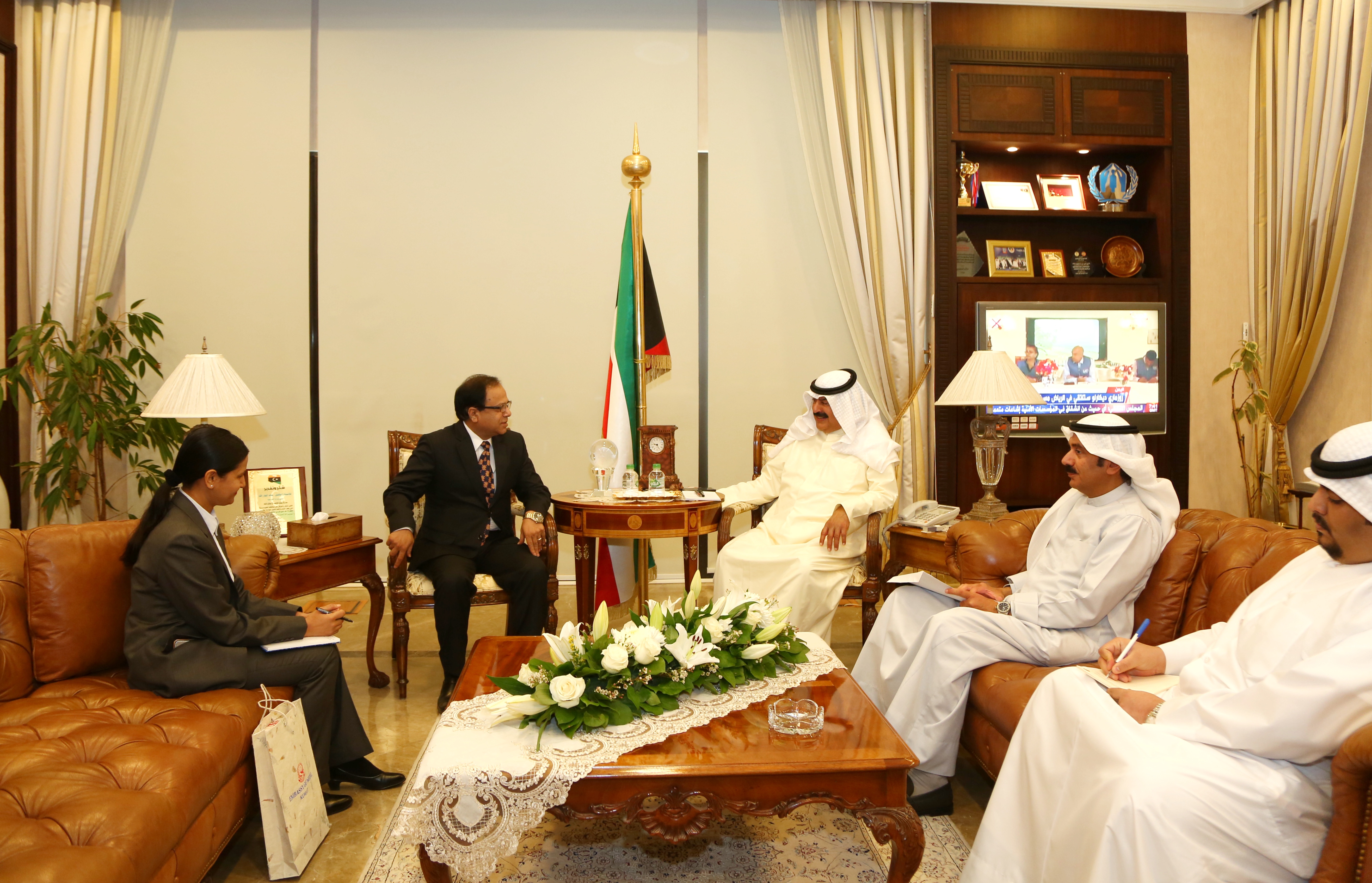 Kuwait's Deputy FM receives Nepal envoy
