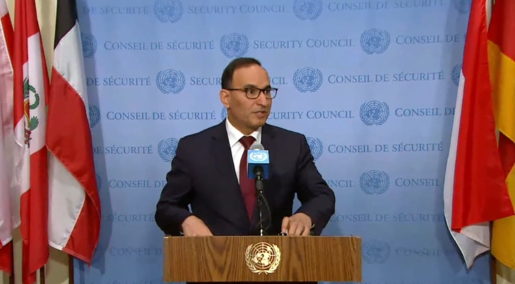 UN Ambassador Mansour Al-Otaibi