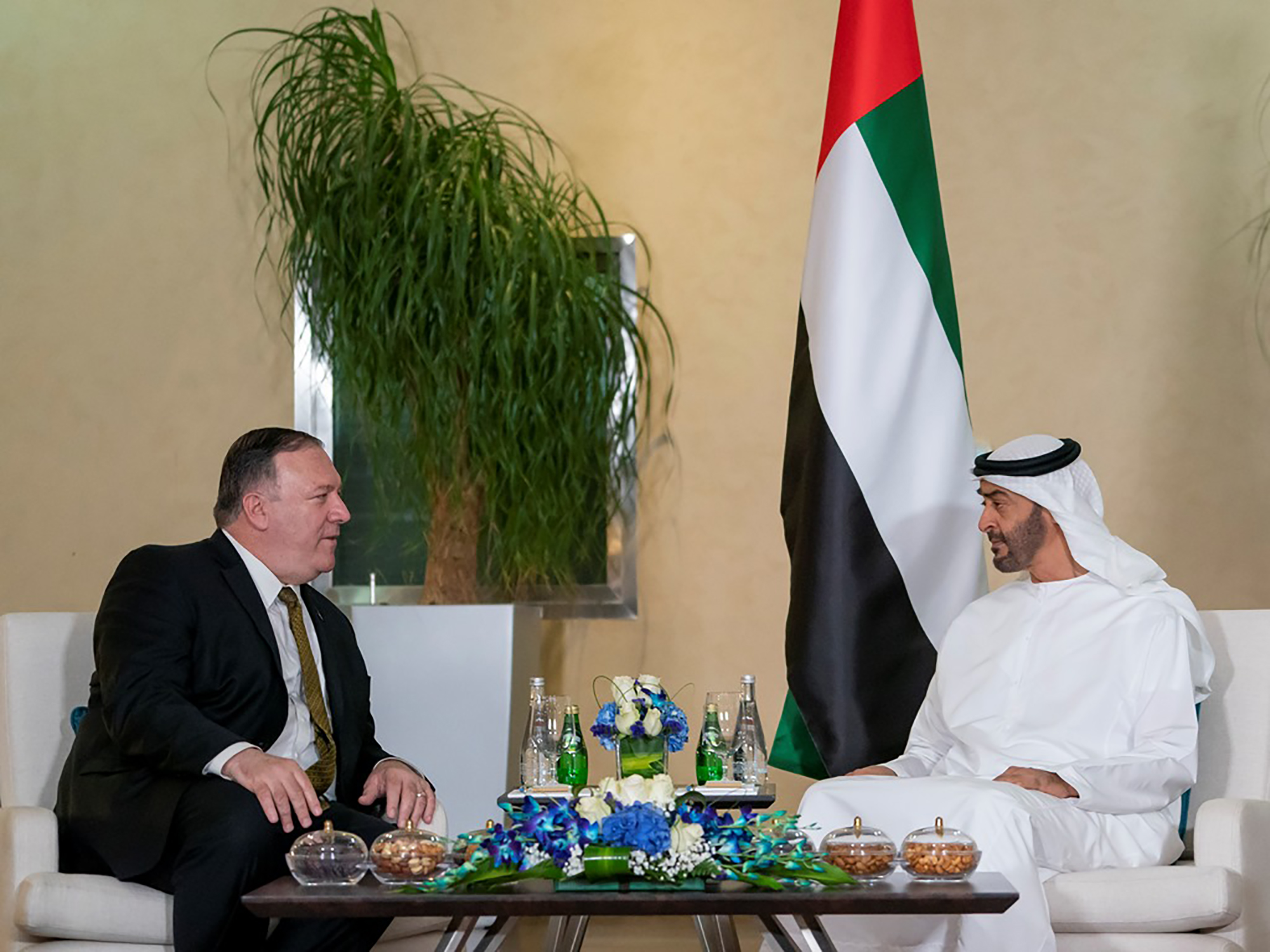 Abu Dhabi Crown Prince meets US Secretary of State