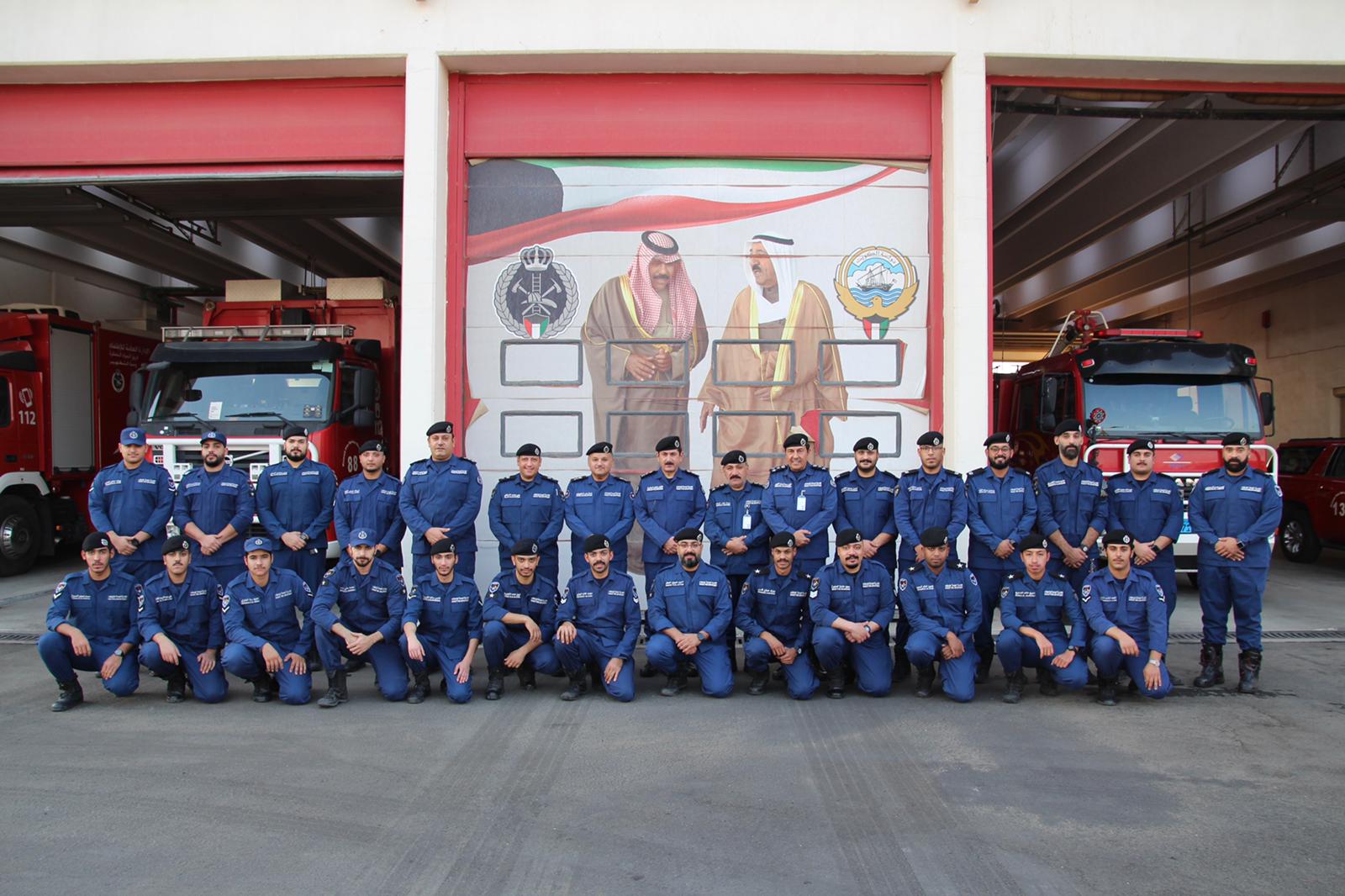 كونا Kuwait fire brigade chief expresses confidence in firefighters