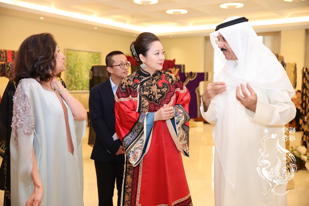 Kuwaiti Ambassador to China Sameeh Hayat during the event