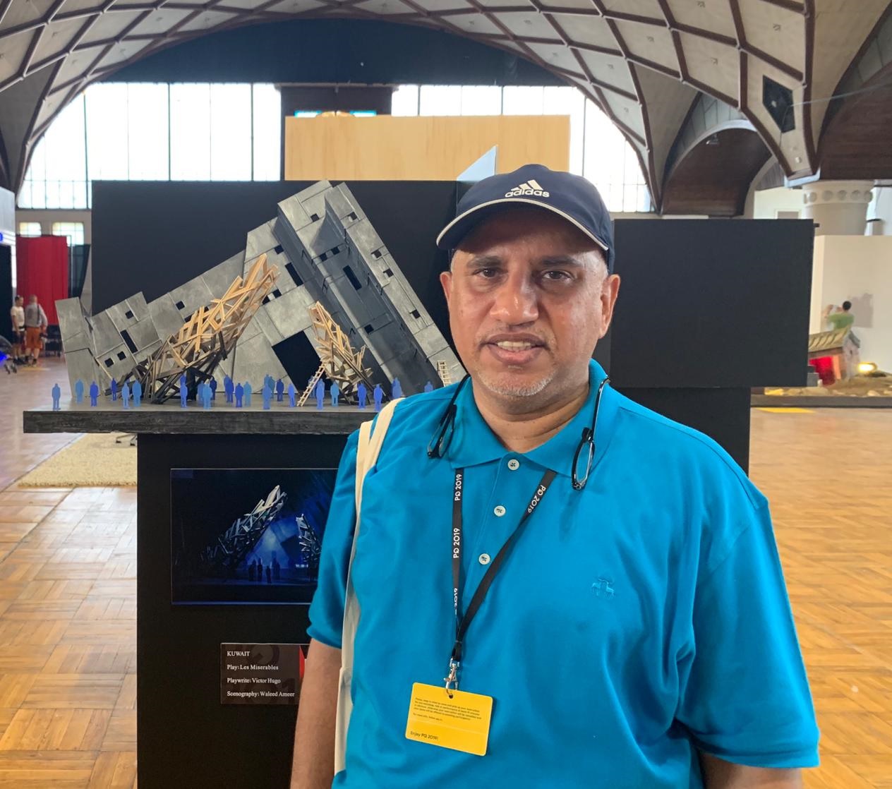 Kuwaiti artist Walid Sarab