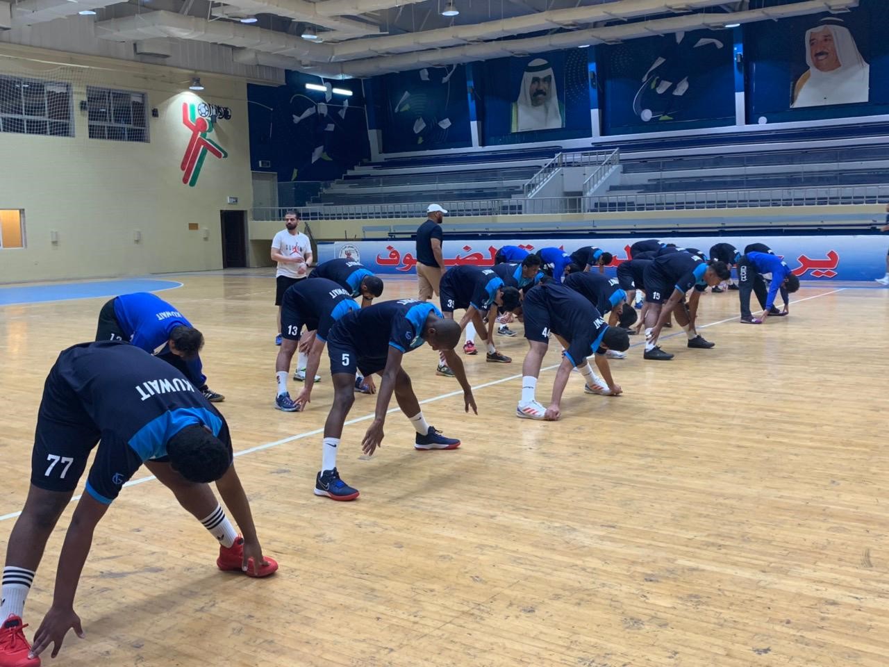 Part of the training