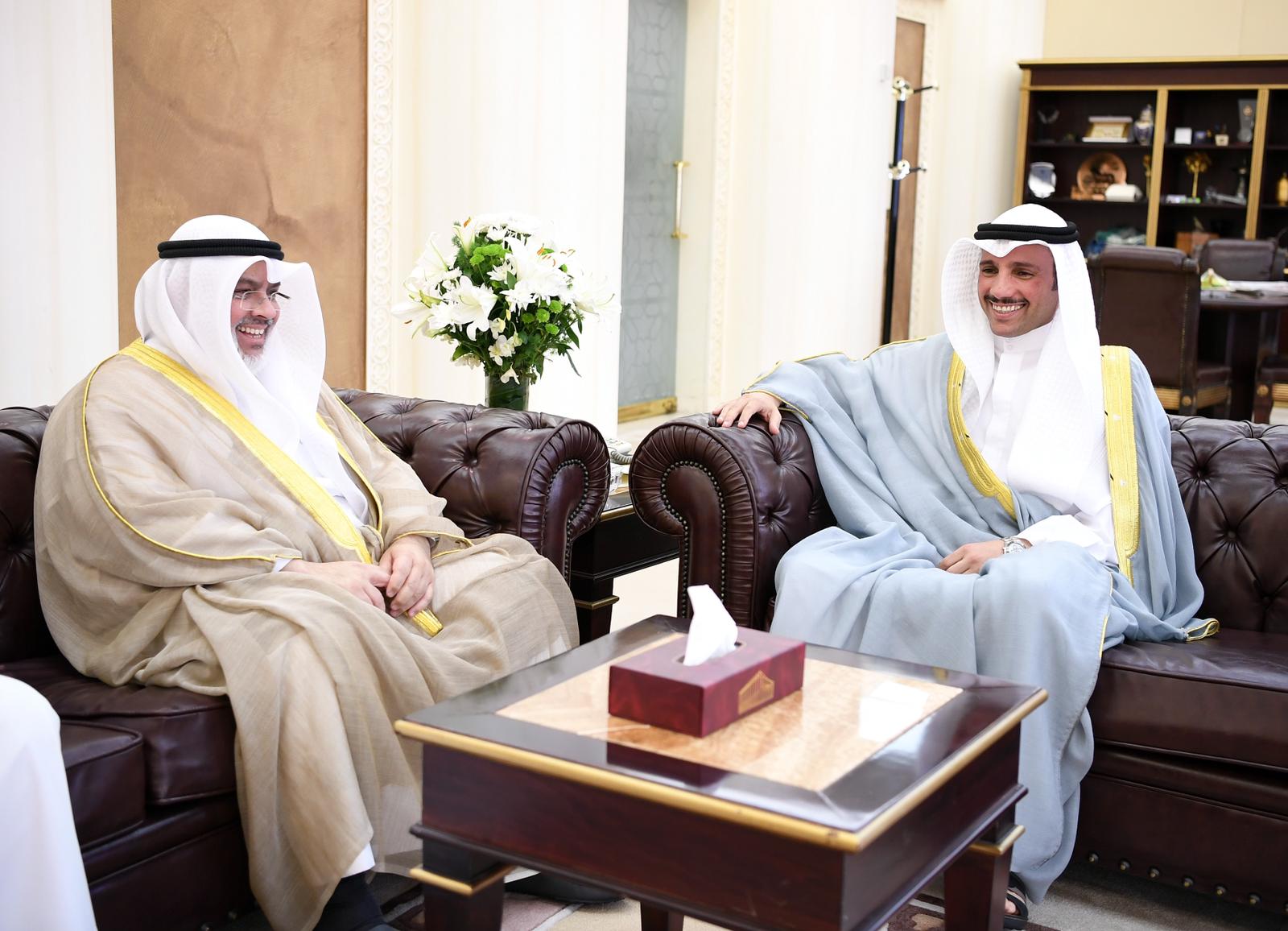 Kuwait Speaker receives Acting President of Audit Bureau