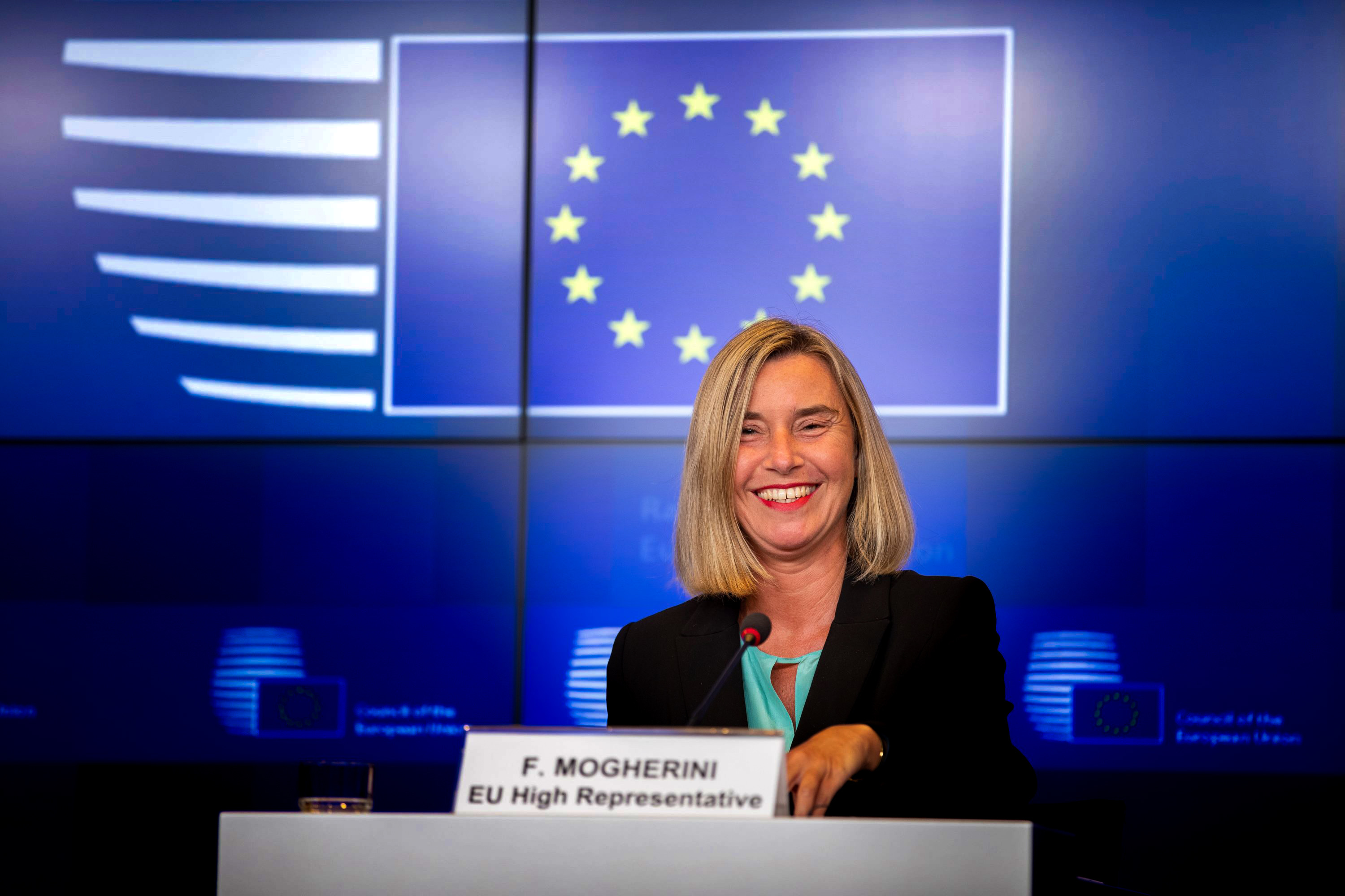 EU High Representative Federica Mogherini