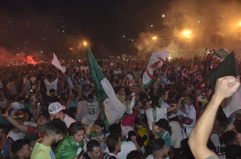 Algerians celebrated across the country
