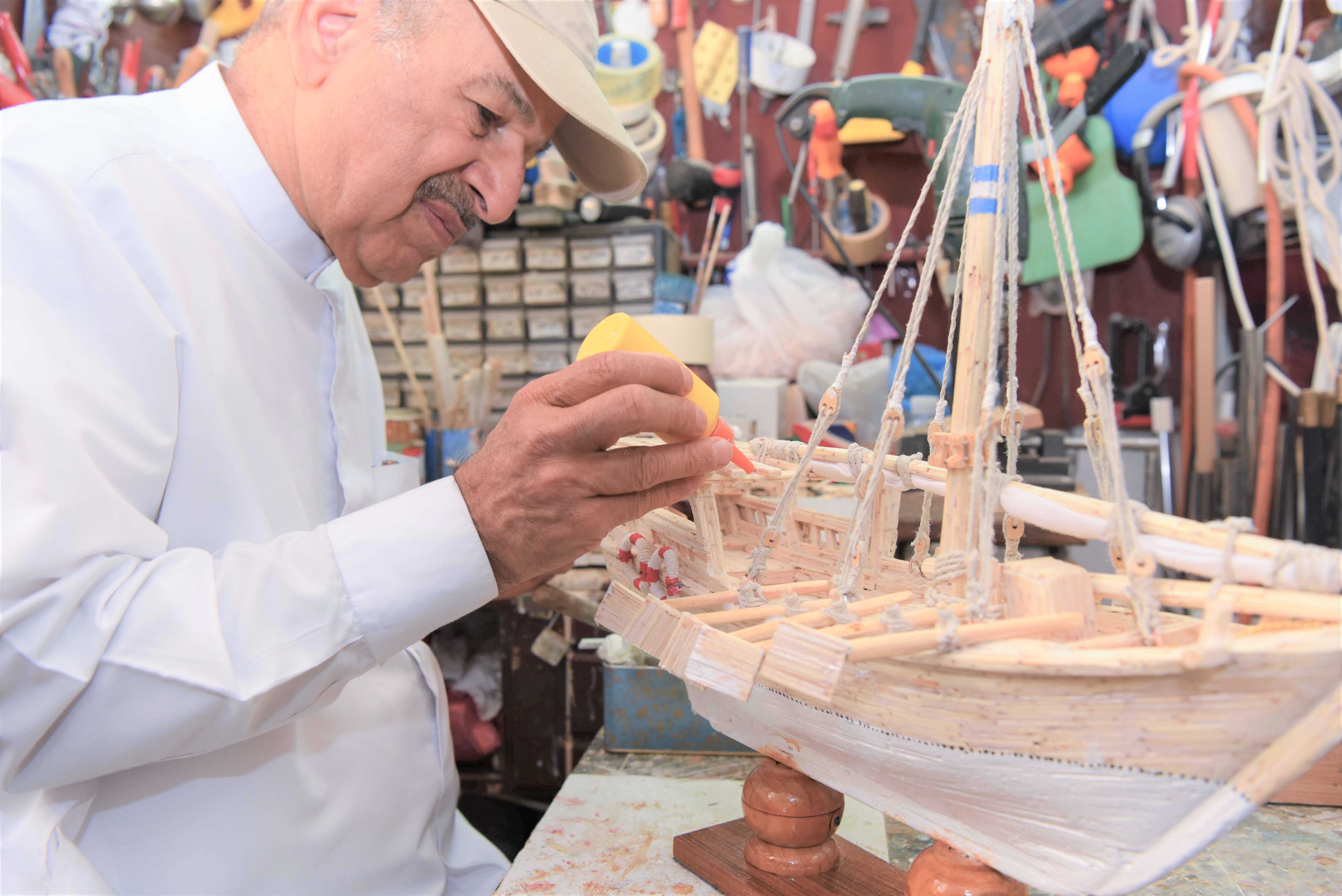 Un art qui nécessite beaucoup de patience.