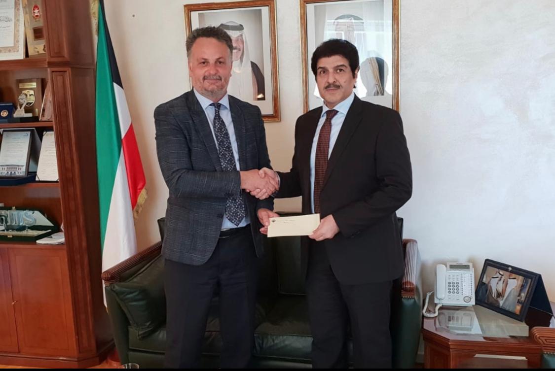 Ambassador Yousef Ahmed Abdul-Samad with the Omar Kayoshai