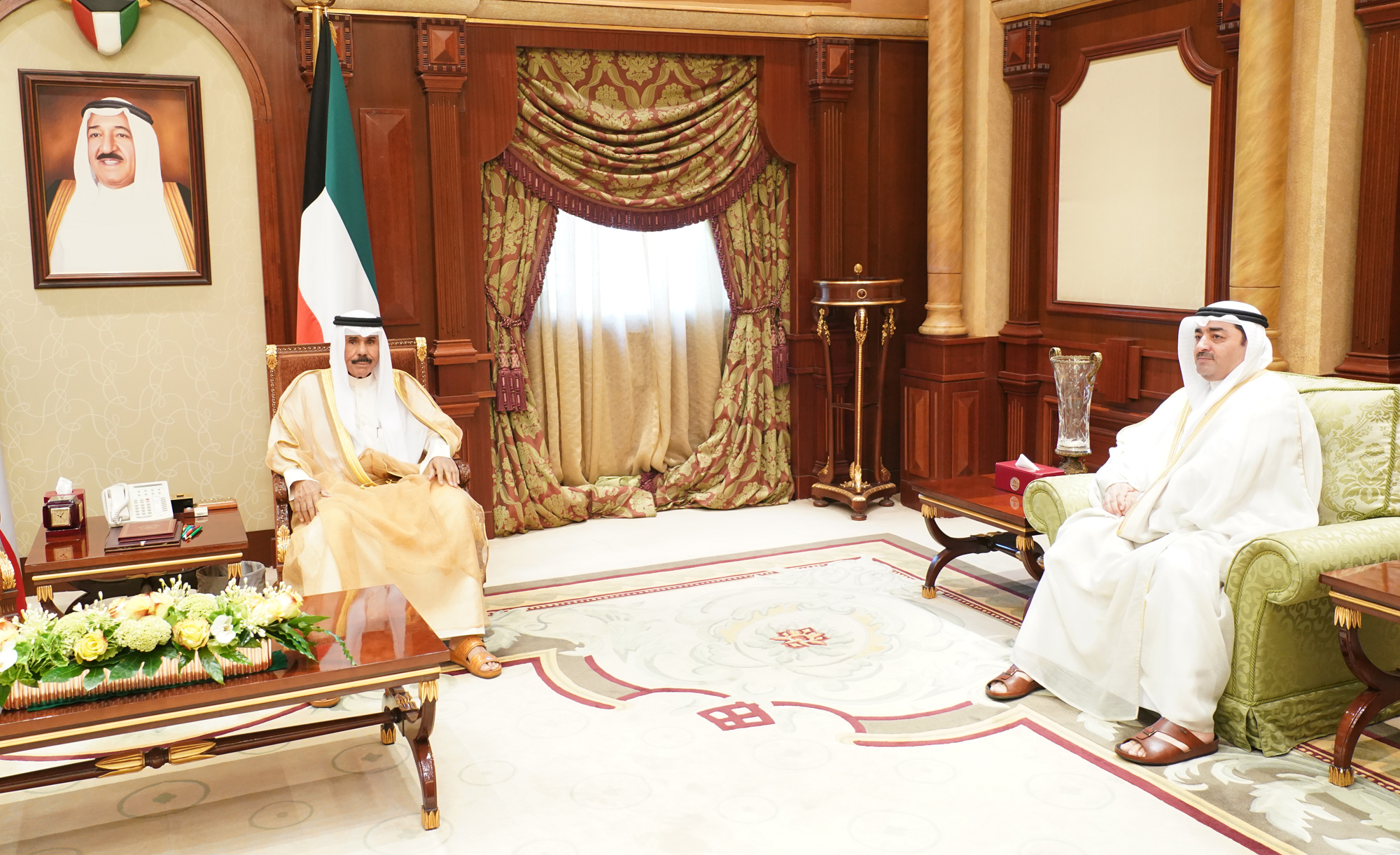 His Highness the Crown Prince receives Kuwait Ambassador to Hungary