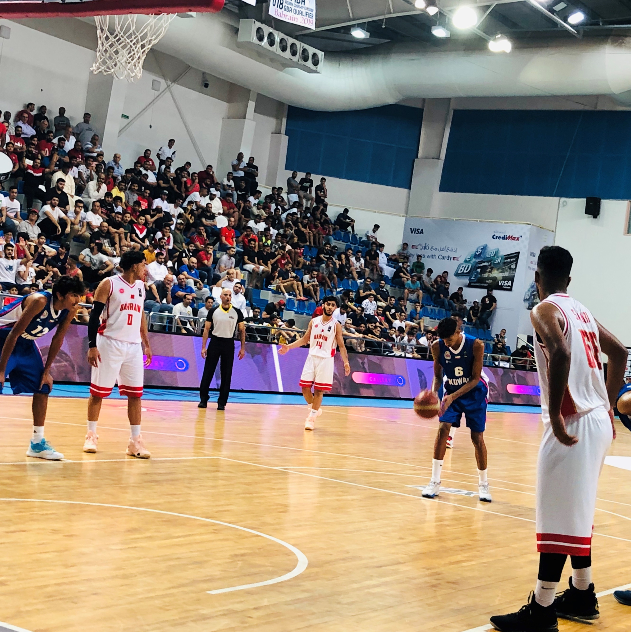 كونا Kuwait U18s basketball side lose to Bahrain in first game since ban