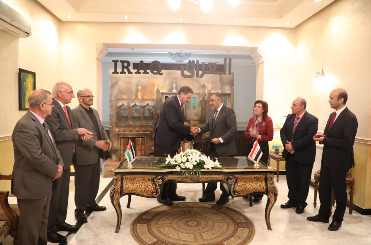 Jordan, Iraq ink protocol on peaceful use of atomic energy 