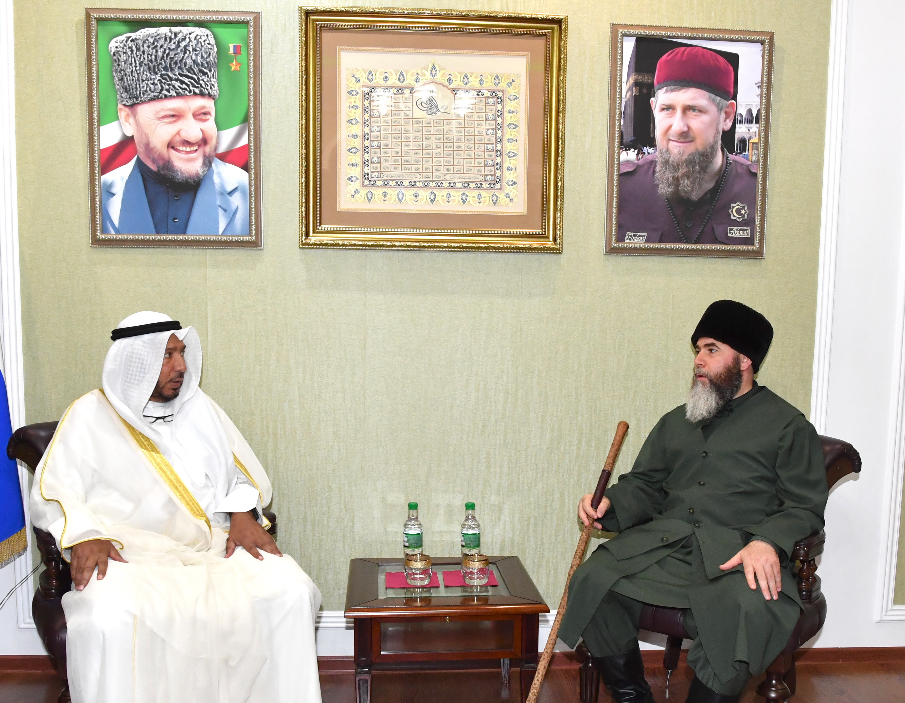 Kuwaiti Amiri Diwan Advisor Dr. Abdullah Al-Maatouq met with Mufti of Chechnya
