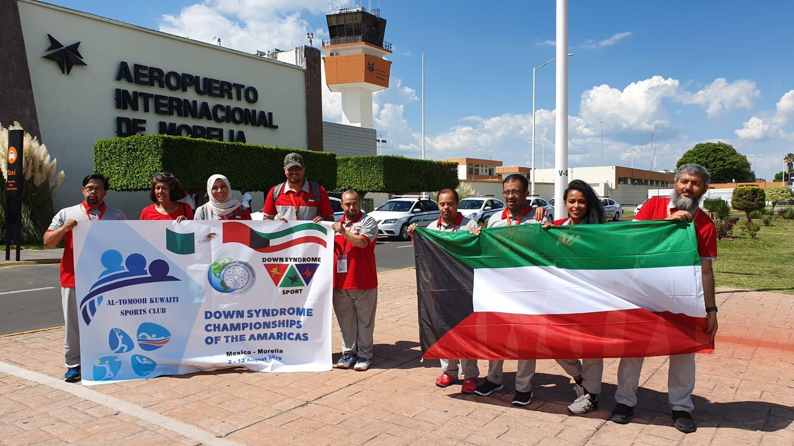 Kuwait's national mental disabilities team (Down syndrome) competes in Americas' down syndrome tourney