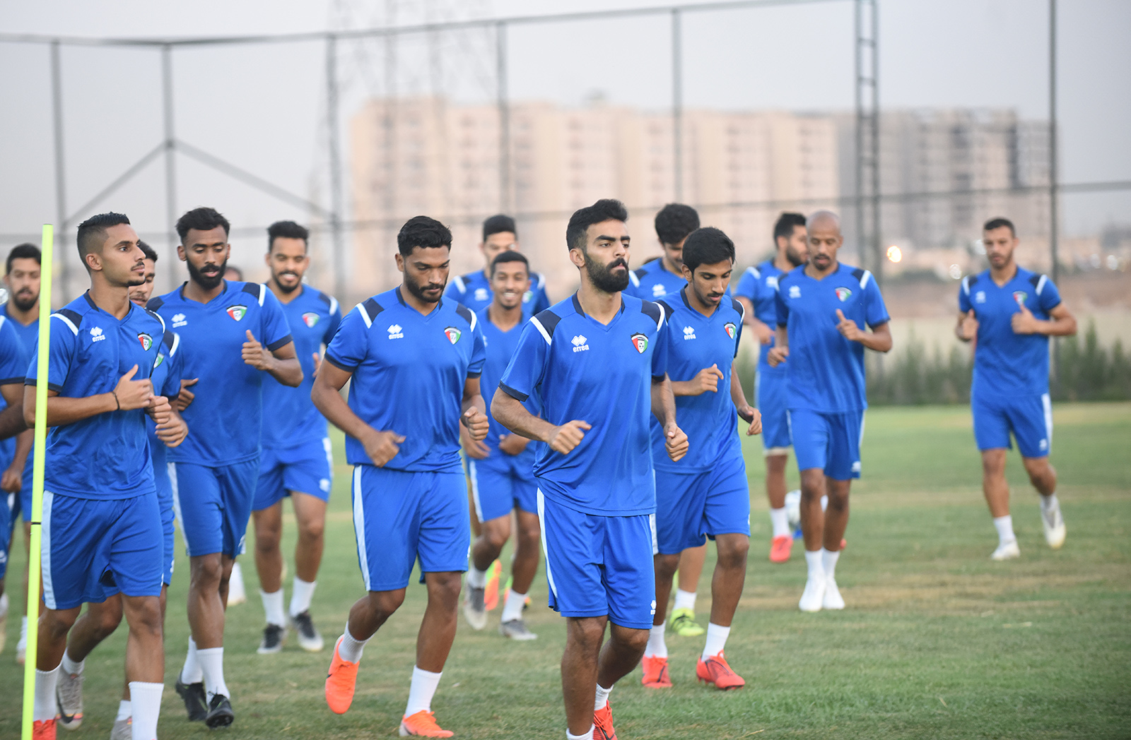Kuwait's Football team making its final training preparations