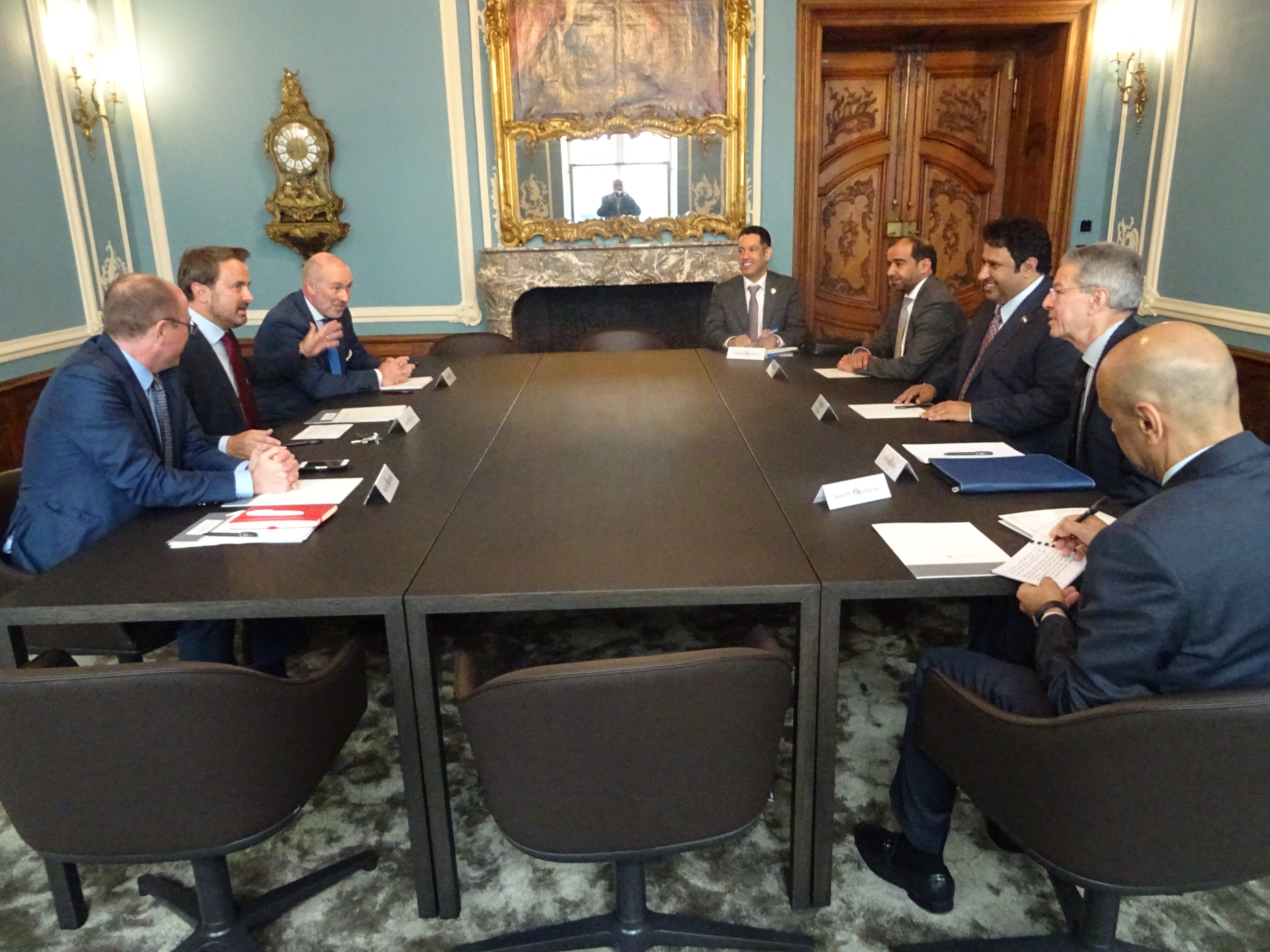 Rencontre du Premier ministre luxembourgeois avec une délégation de parlementaires koweïtiens