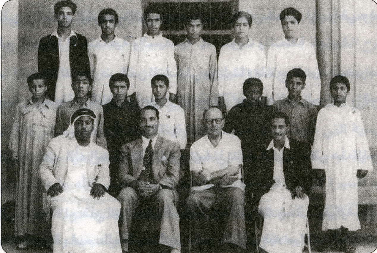 Les élèves de l'école Al-Moubarakiya