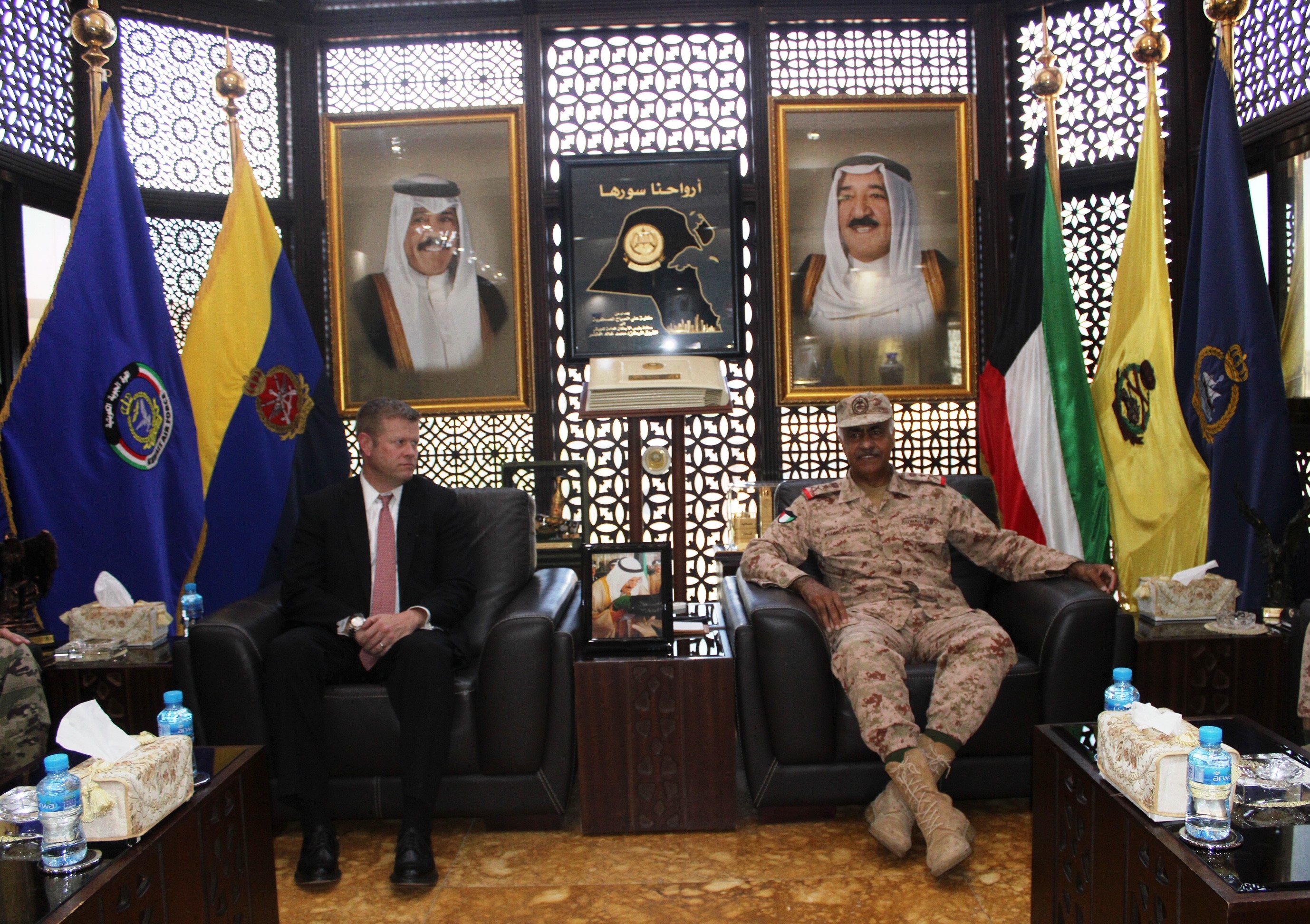 Kuwait Armed Forces Chief-of-Staff meets US Under Secretary of the Army-designate