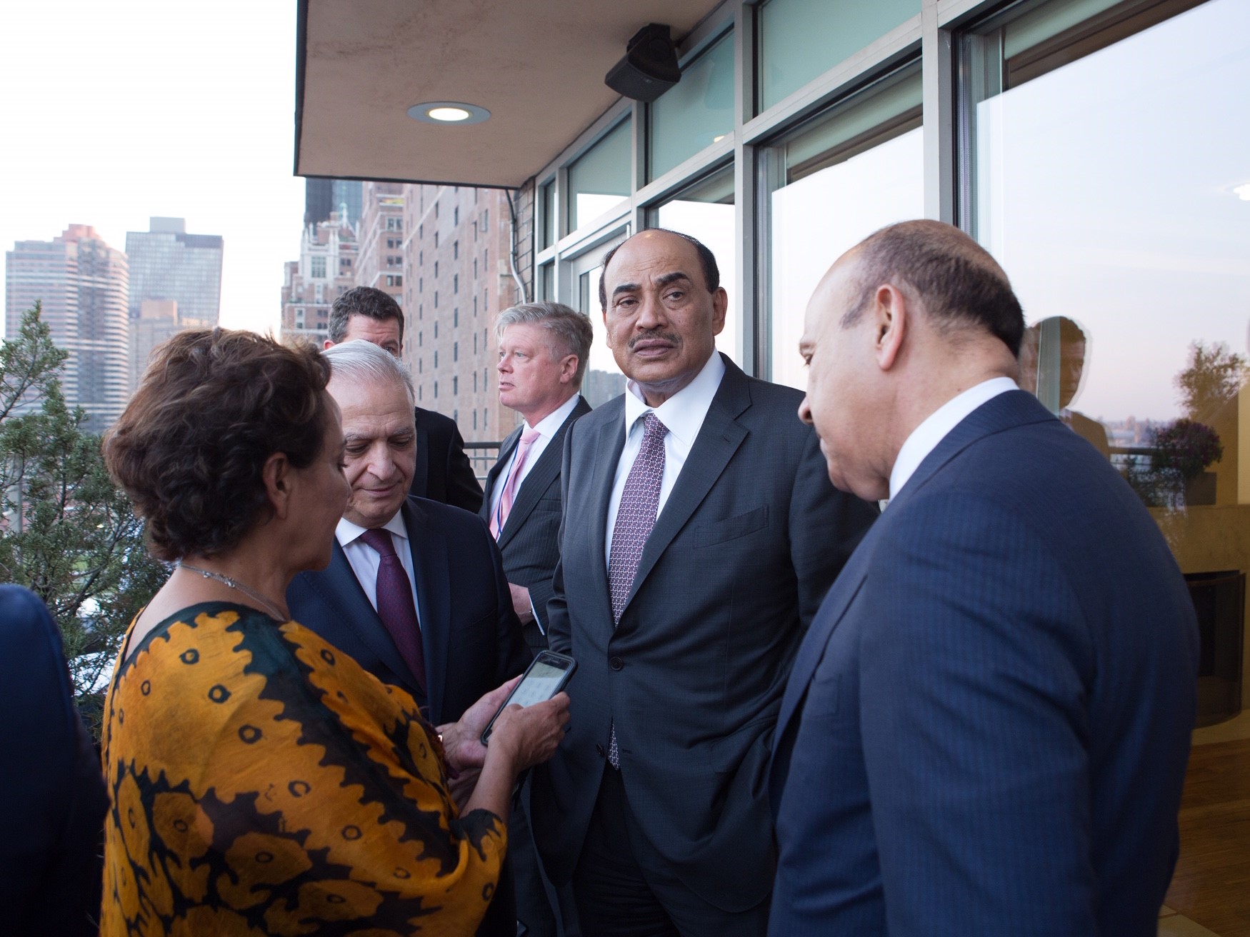 وزير الخارجية الكويتي يشارك يعشاء العمل الوزاري ال14 حول السلام في الشرق الأوسط