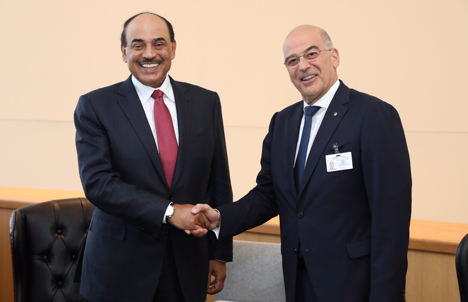 Kuwait's Foreign Minister meets Greek counterpart
