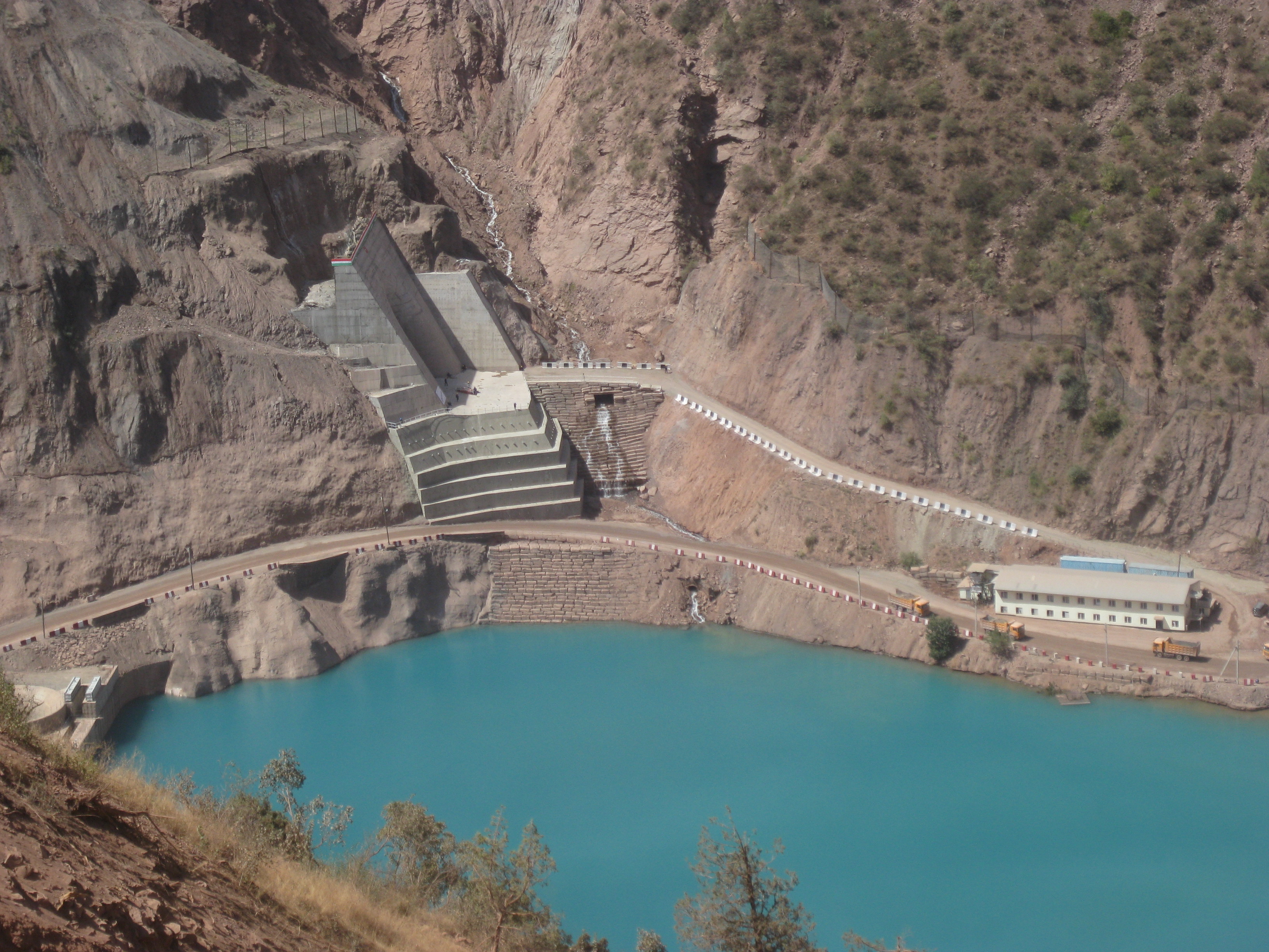 Part of Rogun Dam