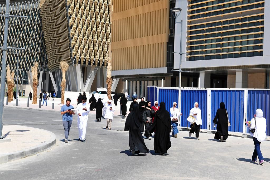 Kuwait University (KU) new campus in Al- Shadadiya received the its students for the new first semester