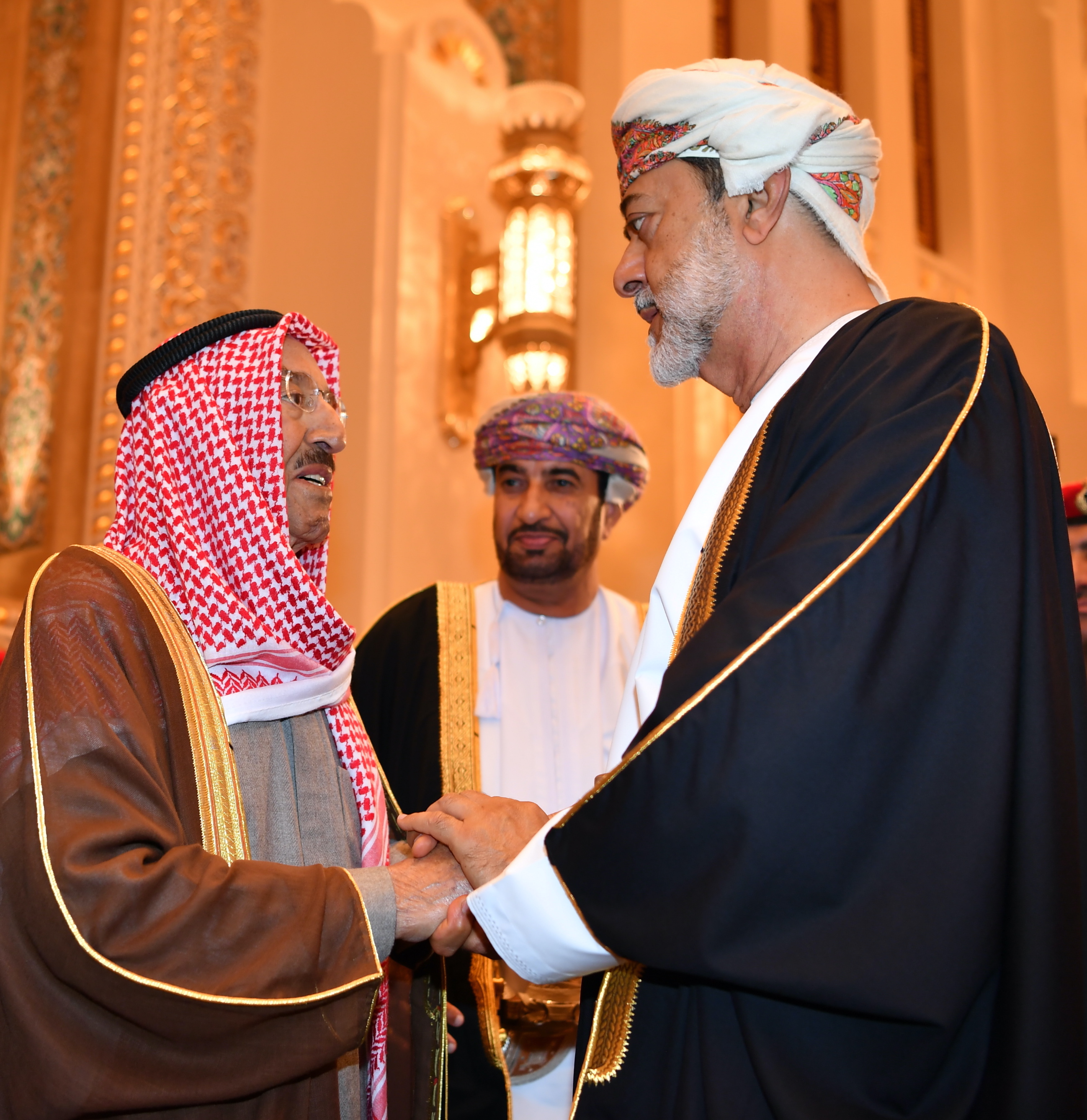 HH the Amir offered his condolences over Sultan Qaboos bin Said's death
