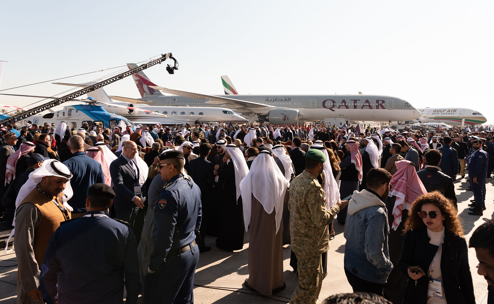 Number of visitors to Kuwait Aviation Show 2020