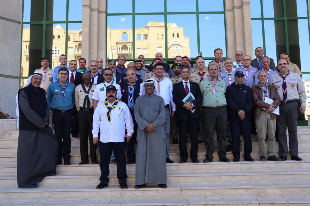 المشاركون في ملتقى الصداقة الكشفي العربي 2020