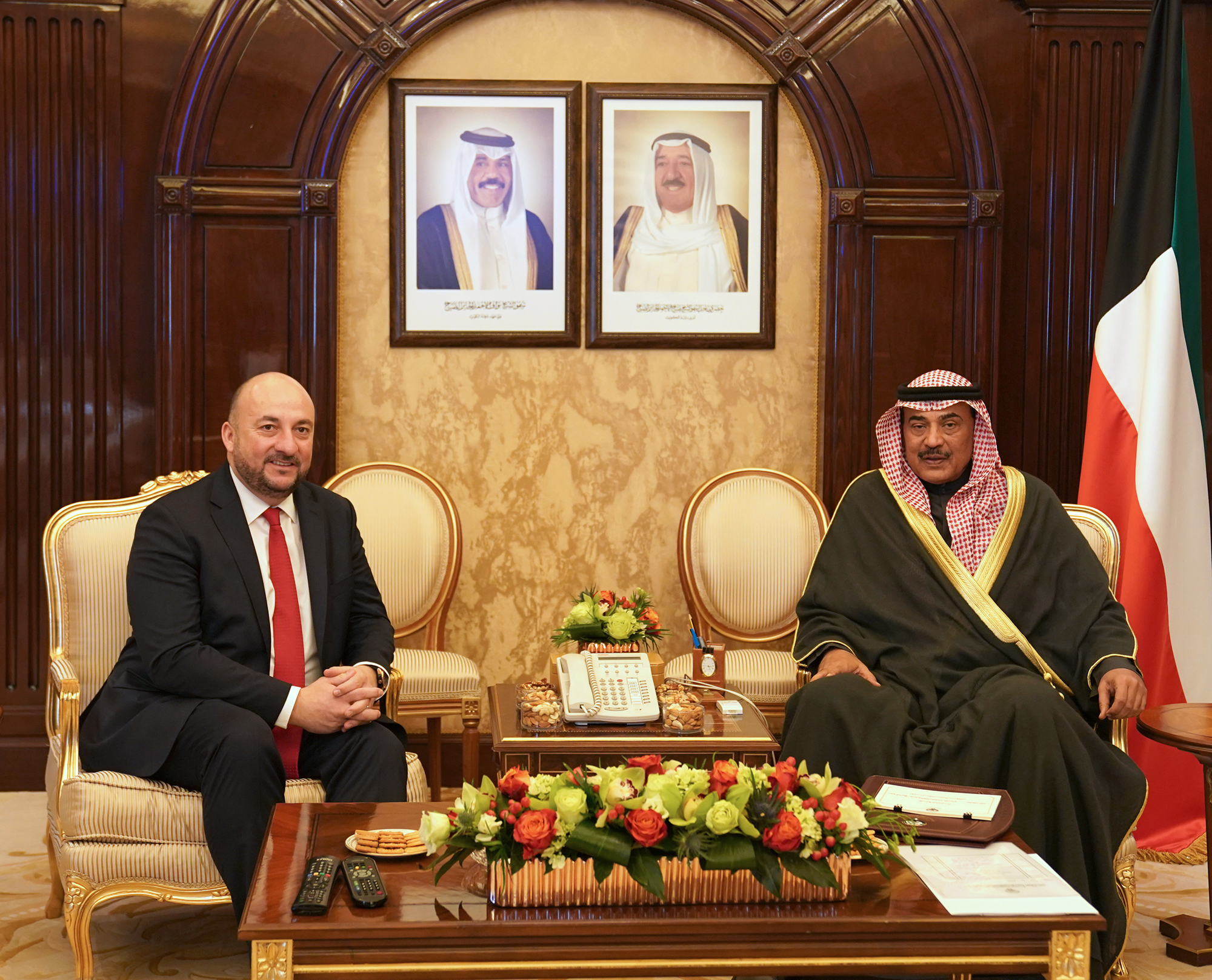H.H the Prime Minister received Deputy Prime Minister and Economic Minister of the Luxembourg