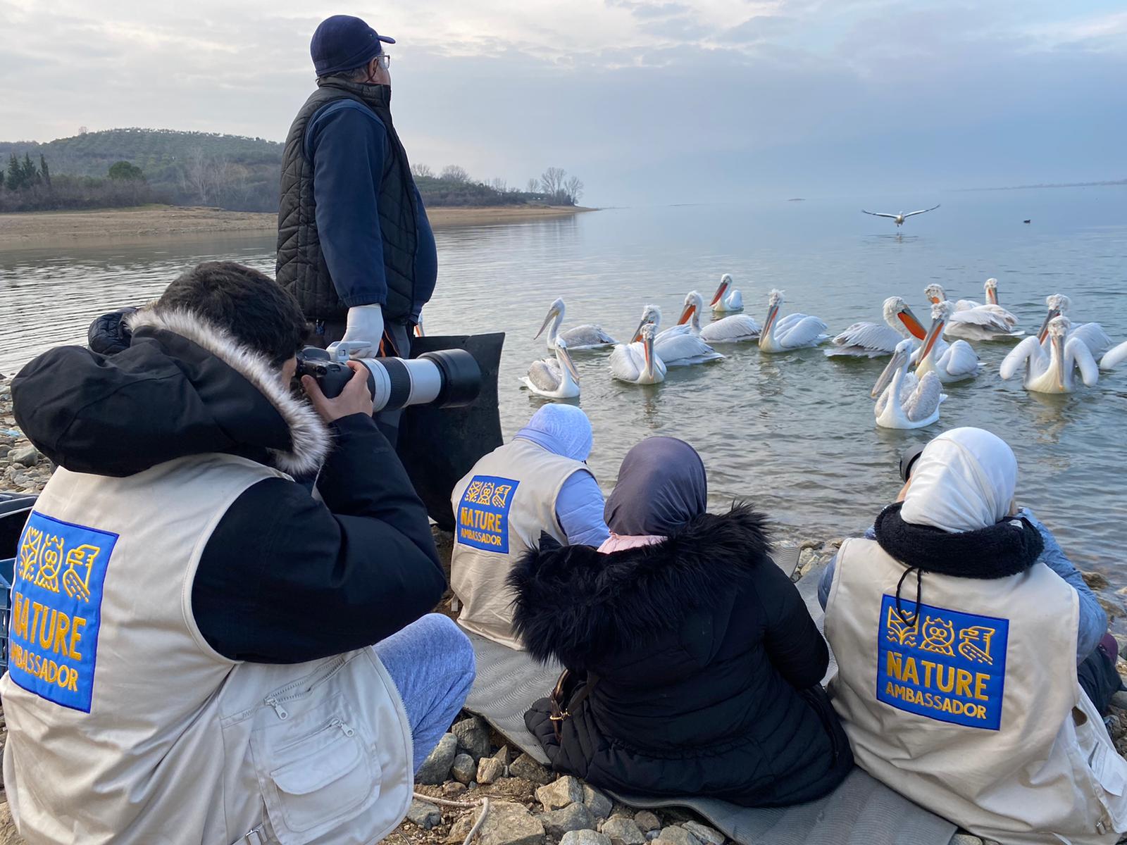 The Kuwaiti students of "ambassadors of the environment"