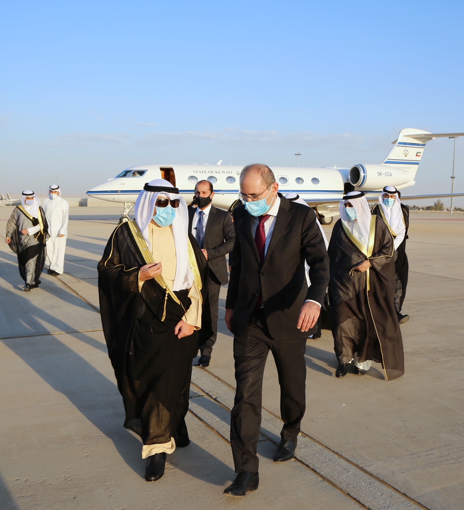 Amir's envoy arrives in Jordan