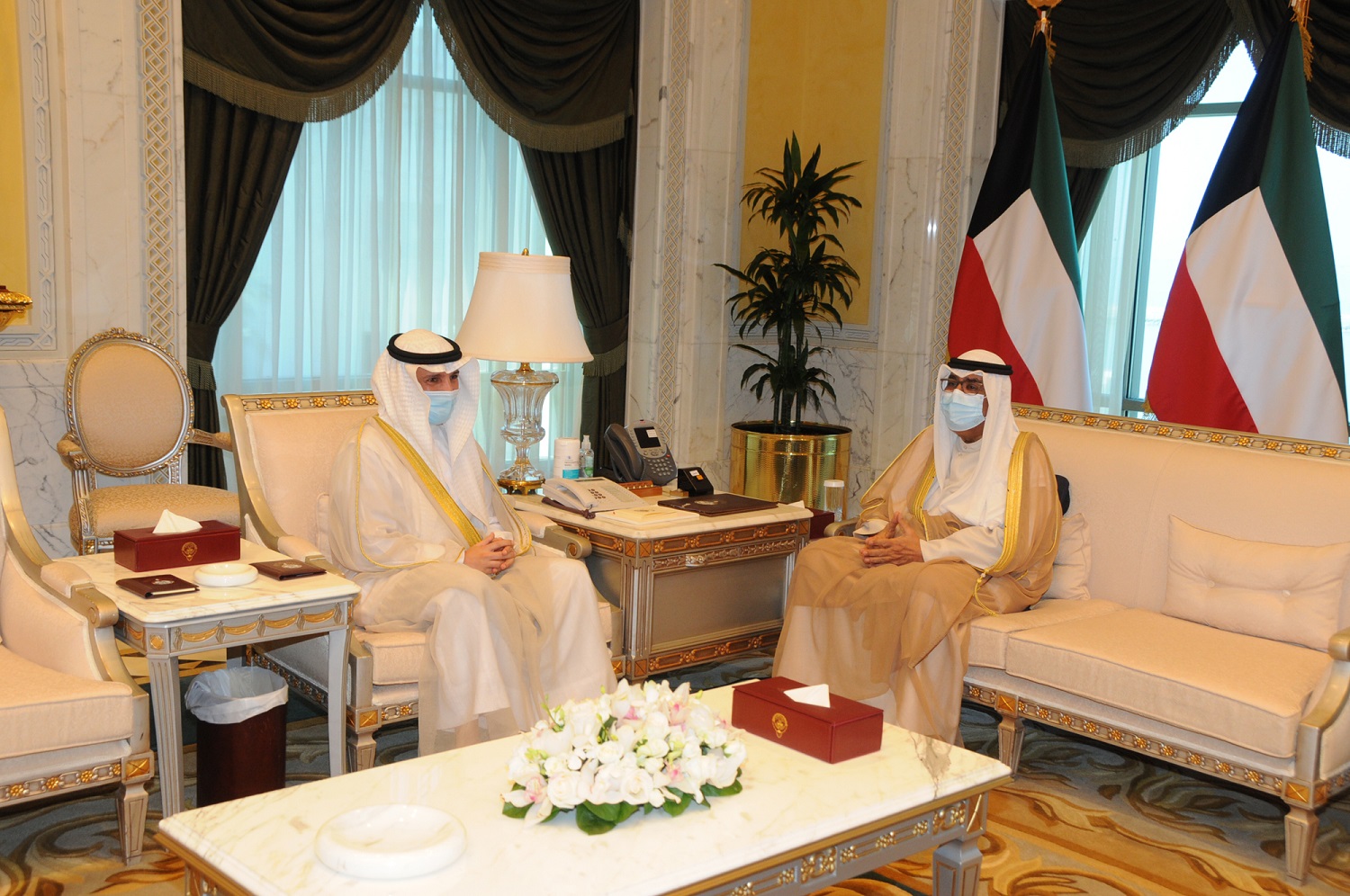 His Highness the Crown Prince receives National Assembly Speaker