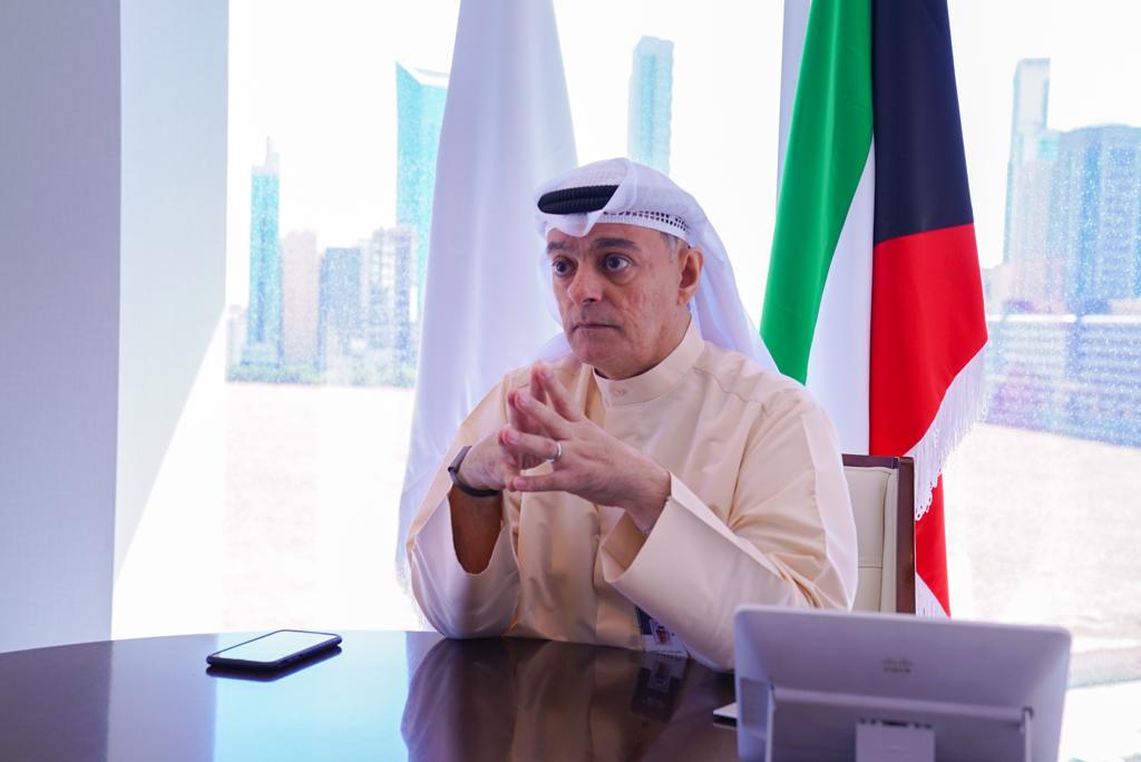 نائب رئيس مجلس الادارة المدير العام لبنك الائتمان الكويتي صلاح المضف