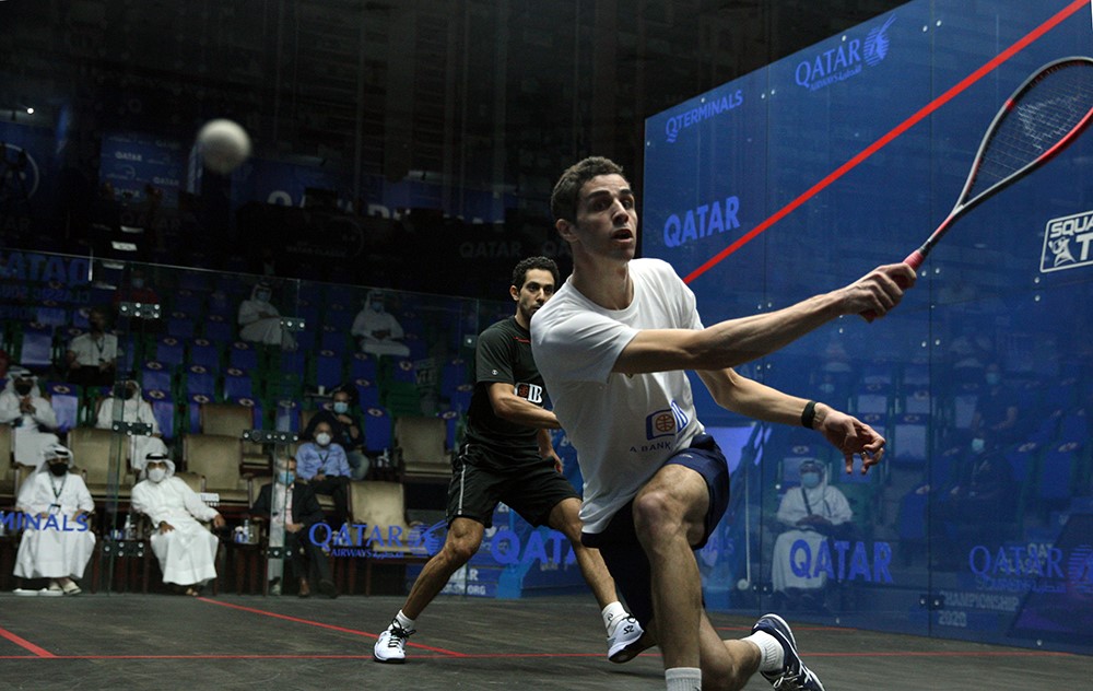 Egypt’s Faraj wins Qatar Classic Squash Championship 2020