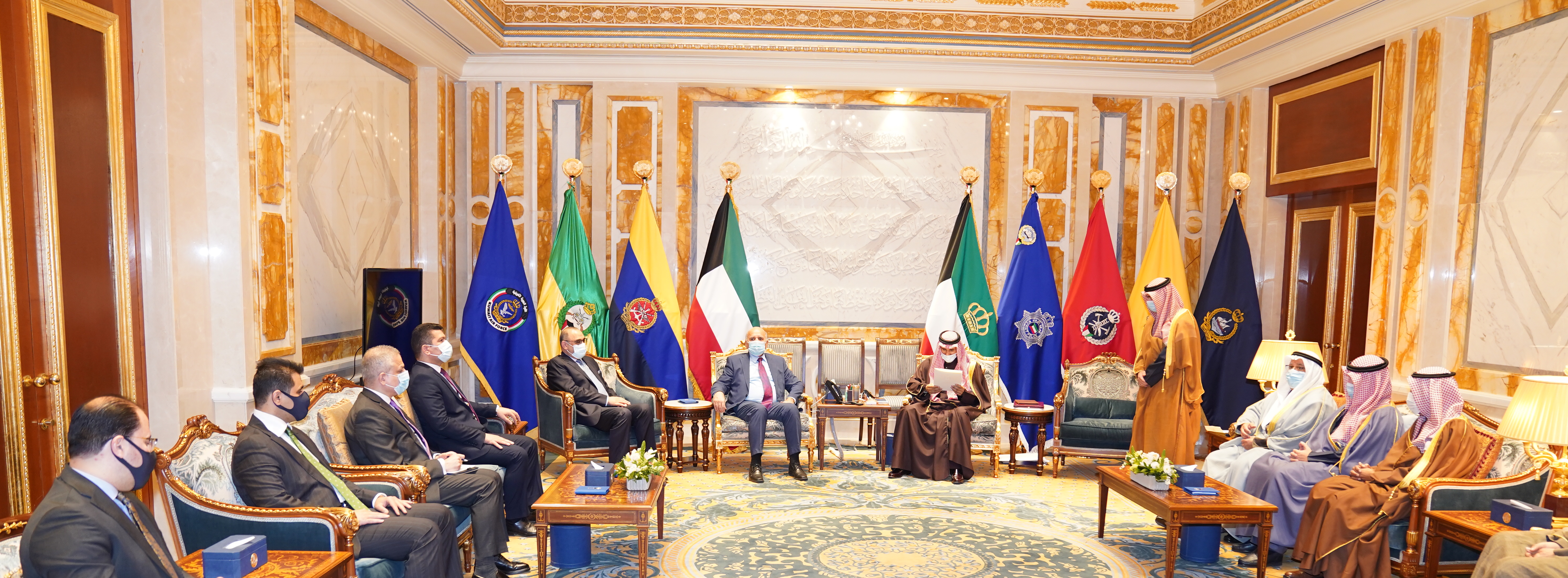 حضرة صاحب السمو أمير يستقبل وزير الخارجية العراقي