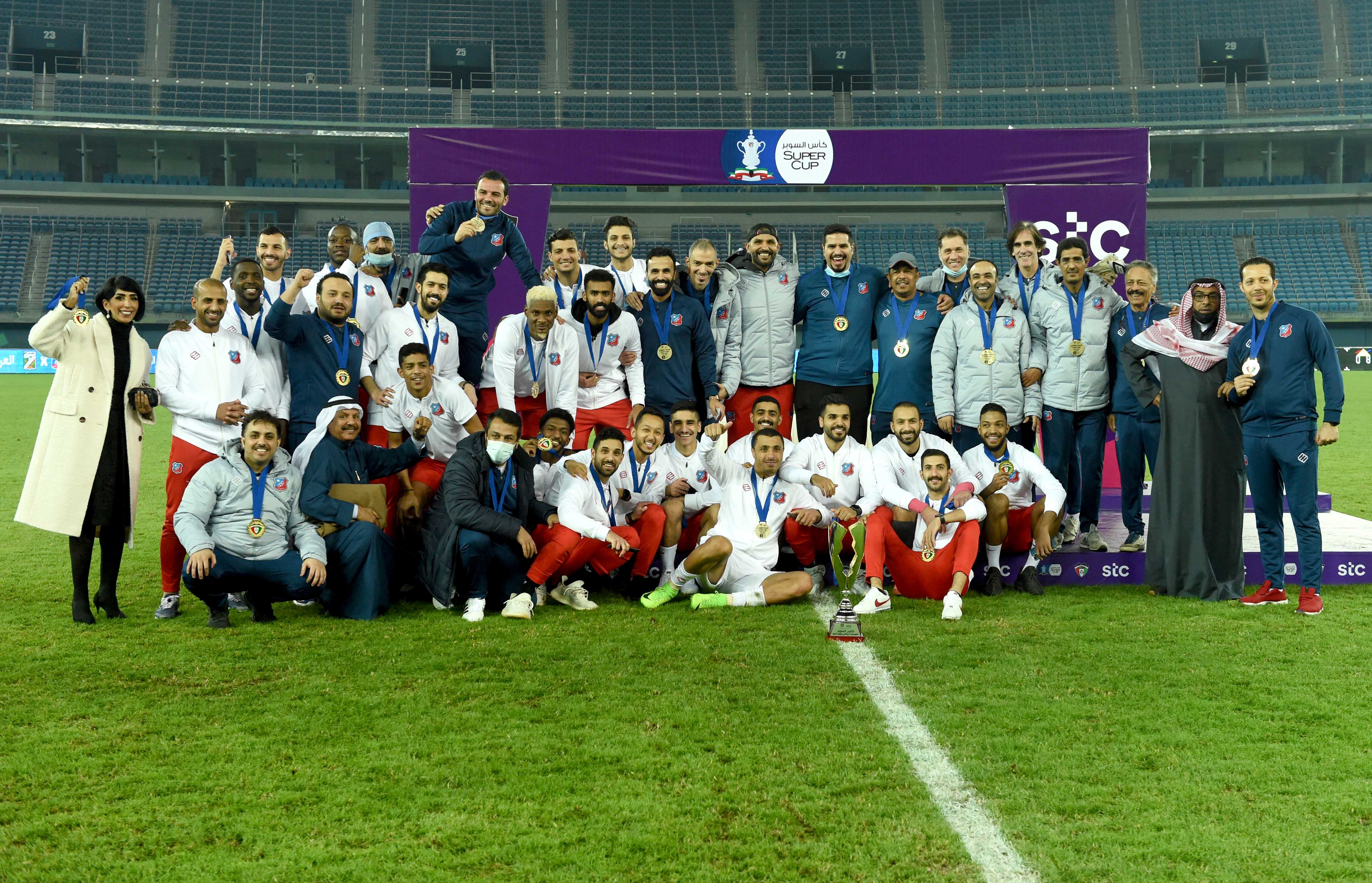 KUNA Kuwait SC win Super Cup title after beating AlArabi