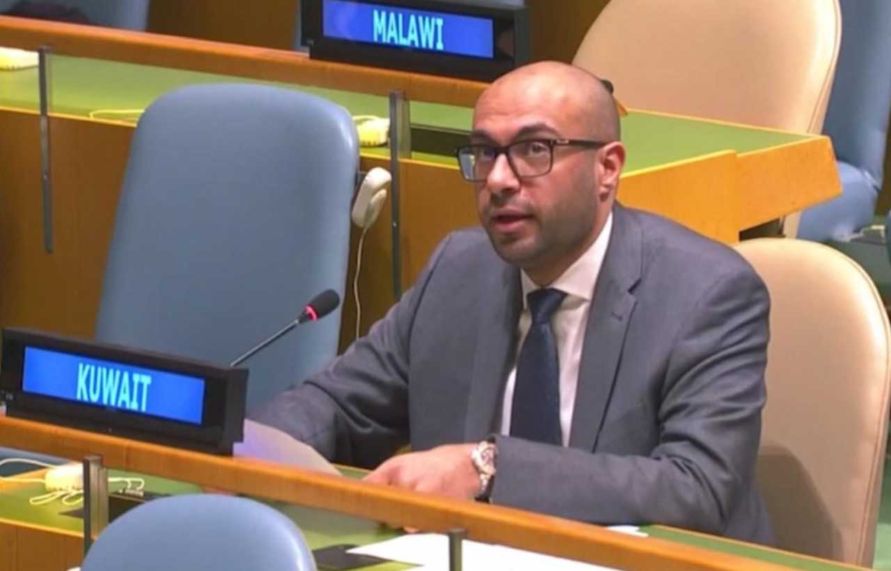First secretary at the Kuwaiti UN mission in New York Fahad Hajji