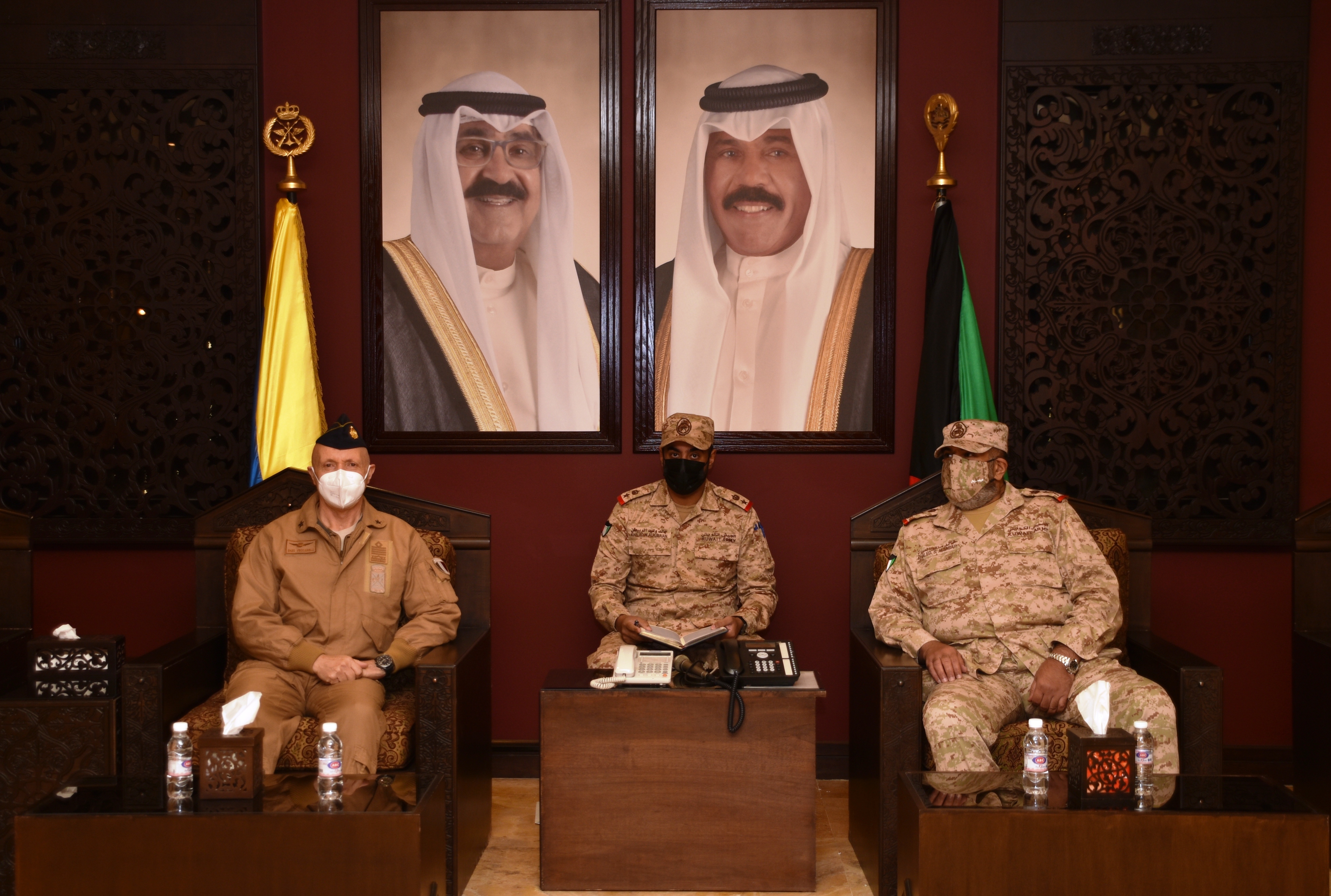 Kuwaiti Chief of Staff, Italian counterpart discuss joint cooperation