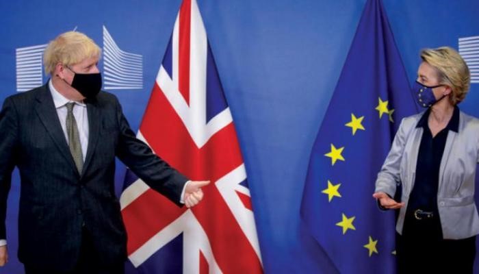British Prime Minister Boris Johnson inked the Brexit treaty