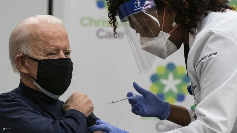 US President-elect Joe Biden was vaccinated with Pfizer-BioNTech vaccine