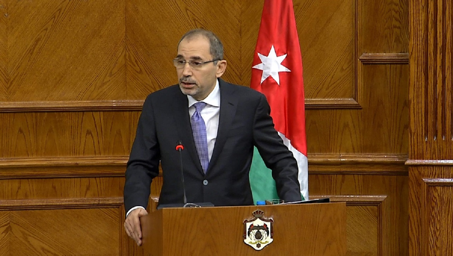 Jordan's Foreign Minister Ayman Al-Safadi